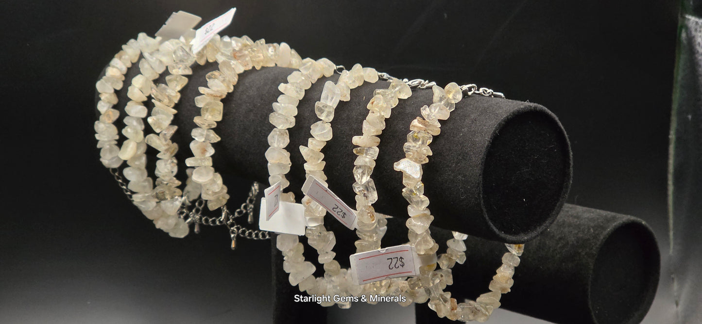 Firefly Spirit Quartz Bracelets. ☆UV Reactive!