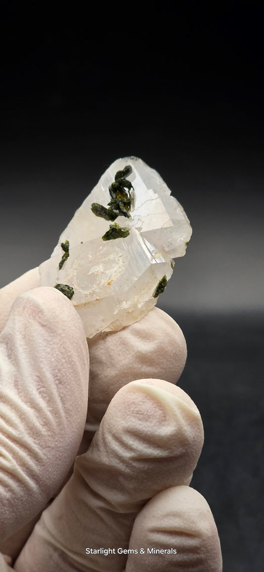 Beautiful Super Seven Quartz Matrix with Epidote!