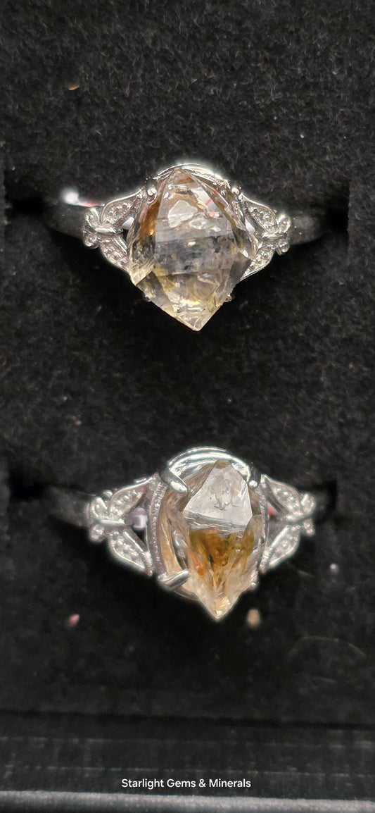 Adj. Firefly Spirit Quartz Rings! UV☆