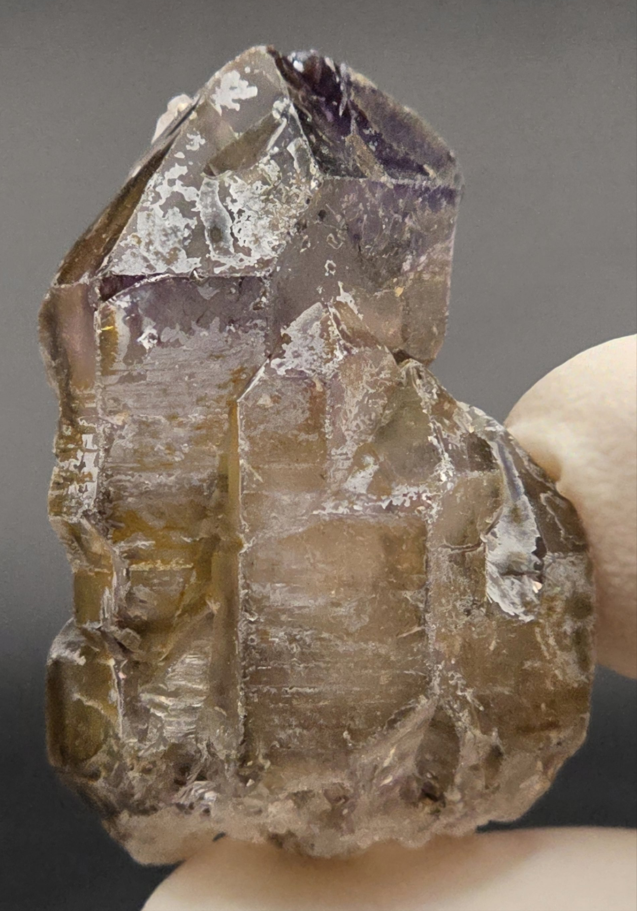 Shangaan Phantom Aura Amethyst Zimbabwe