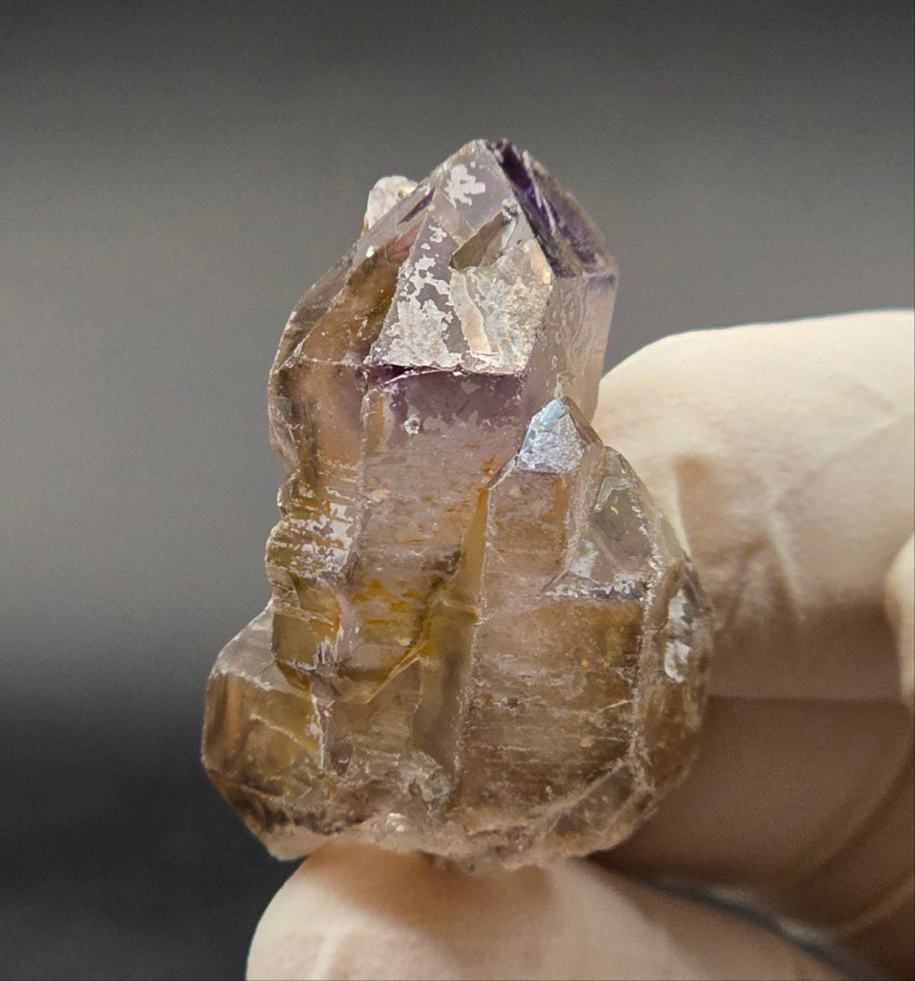 Shangaan Phantom Aura Amethyst Zimbabwe