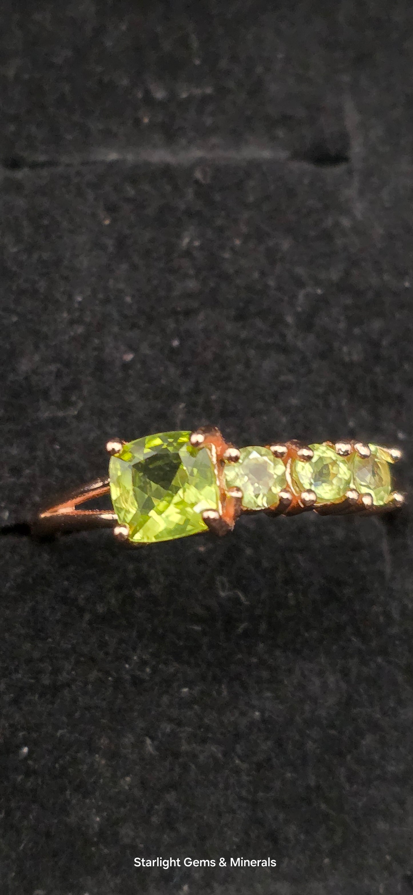 Stunning Adj. Paradote S-925 Ring, plated in Rose Gold.