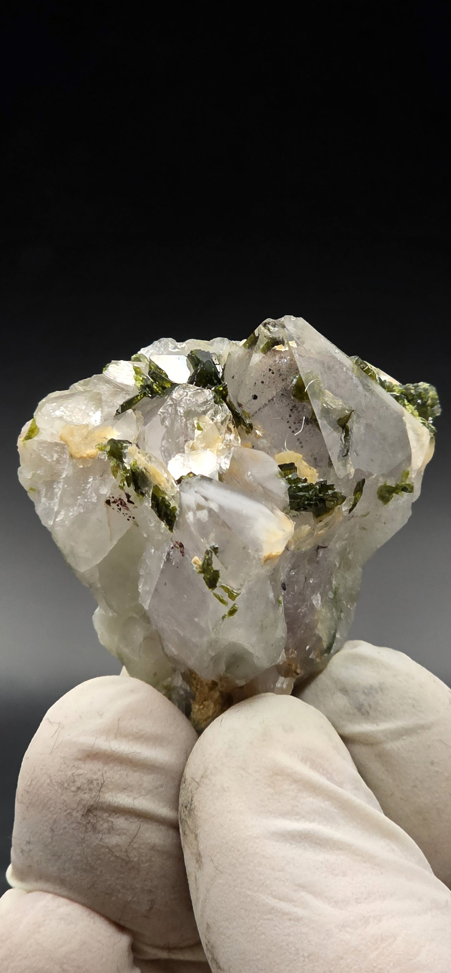 Amazing Super Seven Phantom Quartz w/ Stunning Stratified Epidote Phantoms!