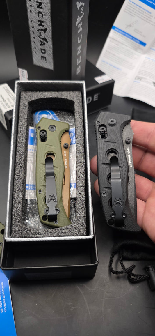 Benchmade 273SFE-2BK Auto Adamas Tactical Pocket Knife