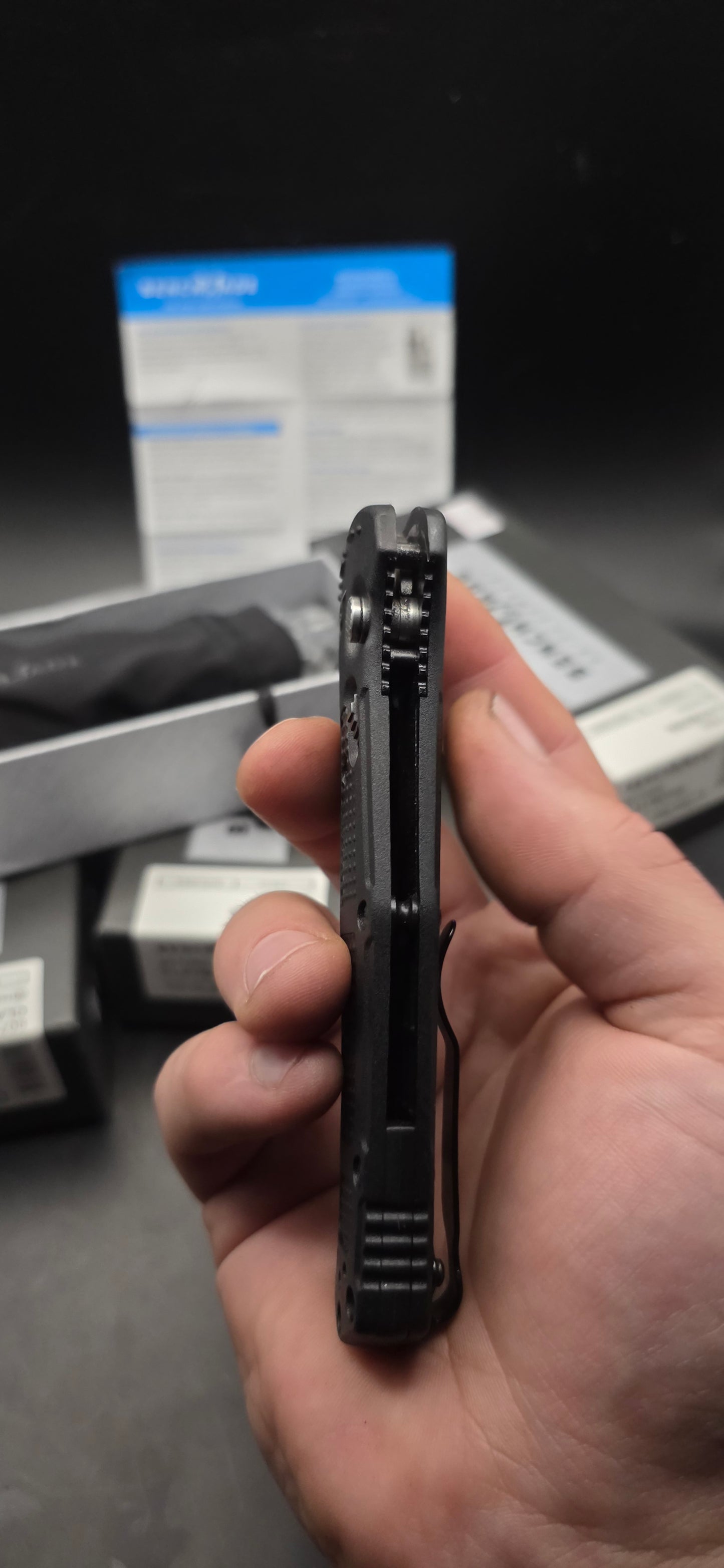 Benchmade 9070BK Claymore Automatic Pocket Knife