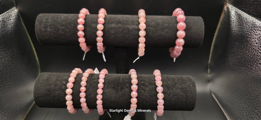 Rose Quartz Bracelets.