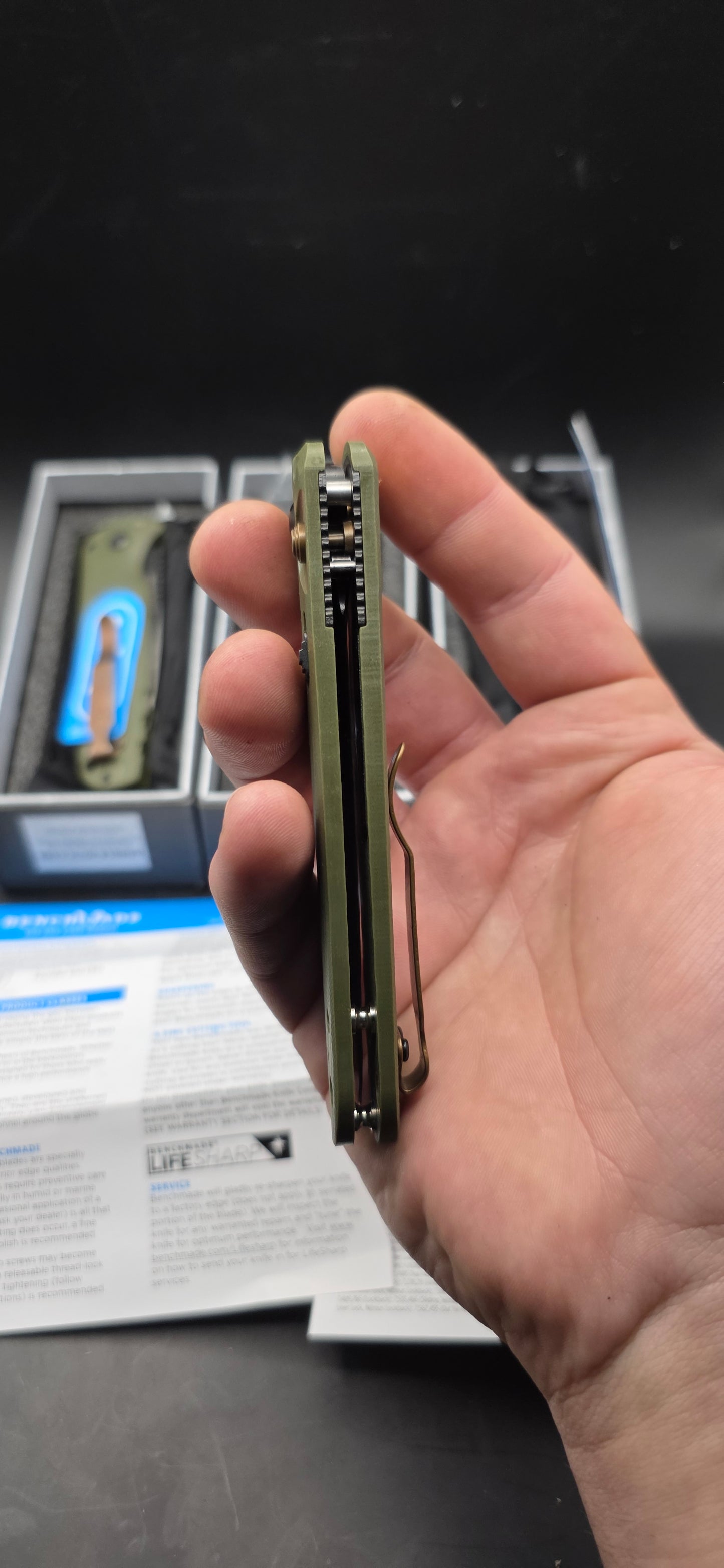 Benchmade 4300BK-CLA Automatic Forestry Pocket Knife