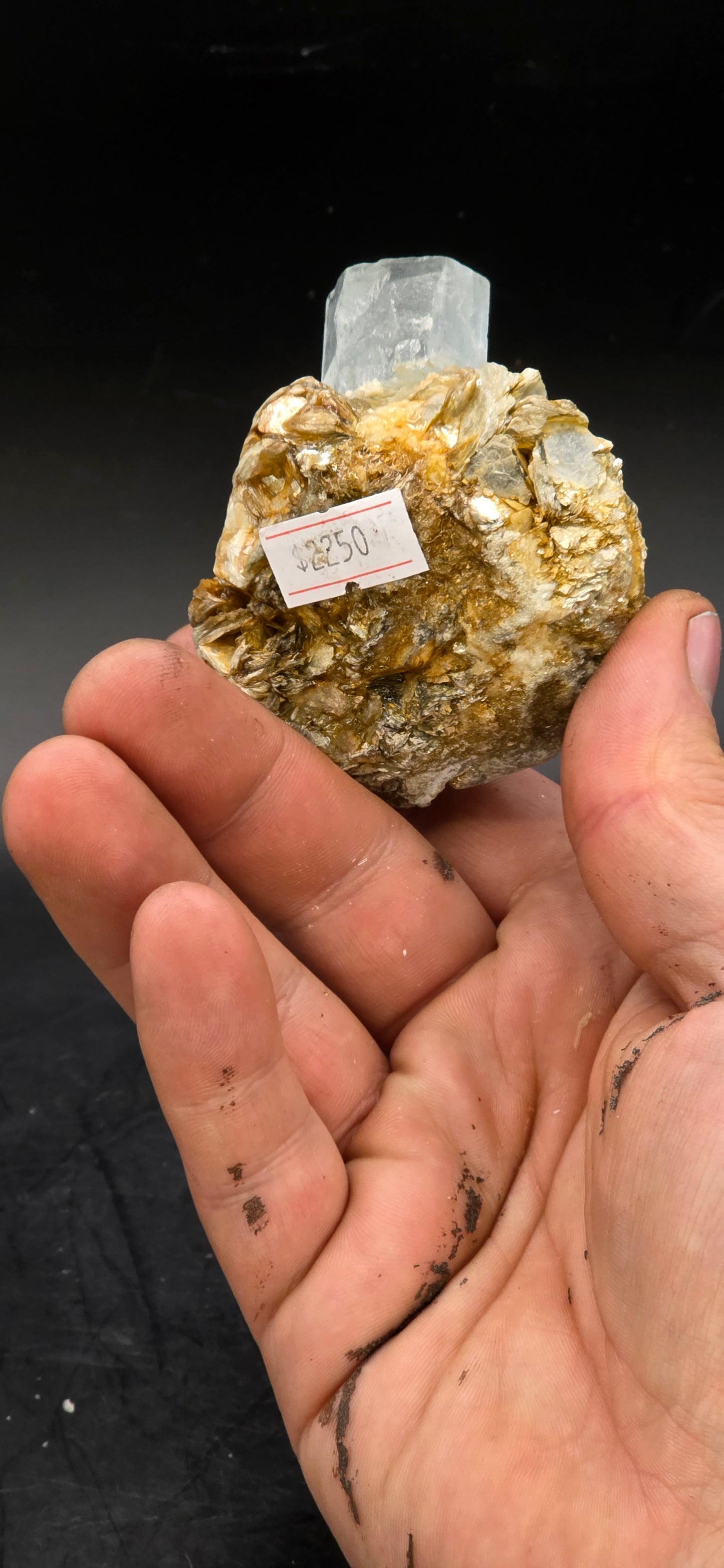 Namibian Aquamarine Matrix