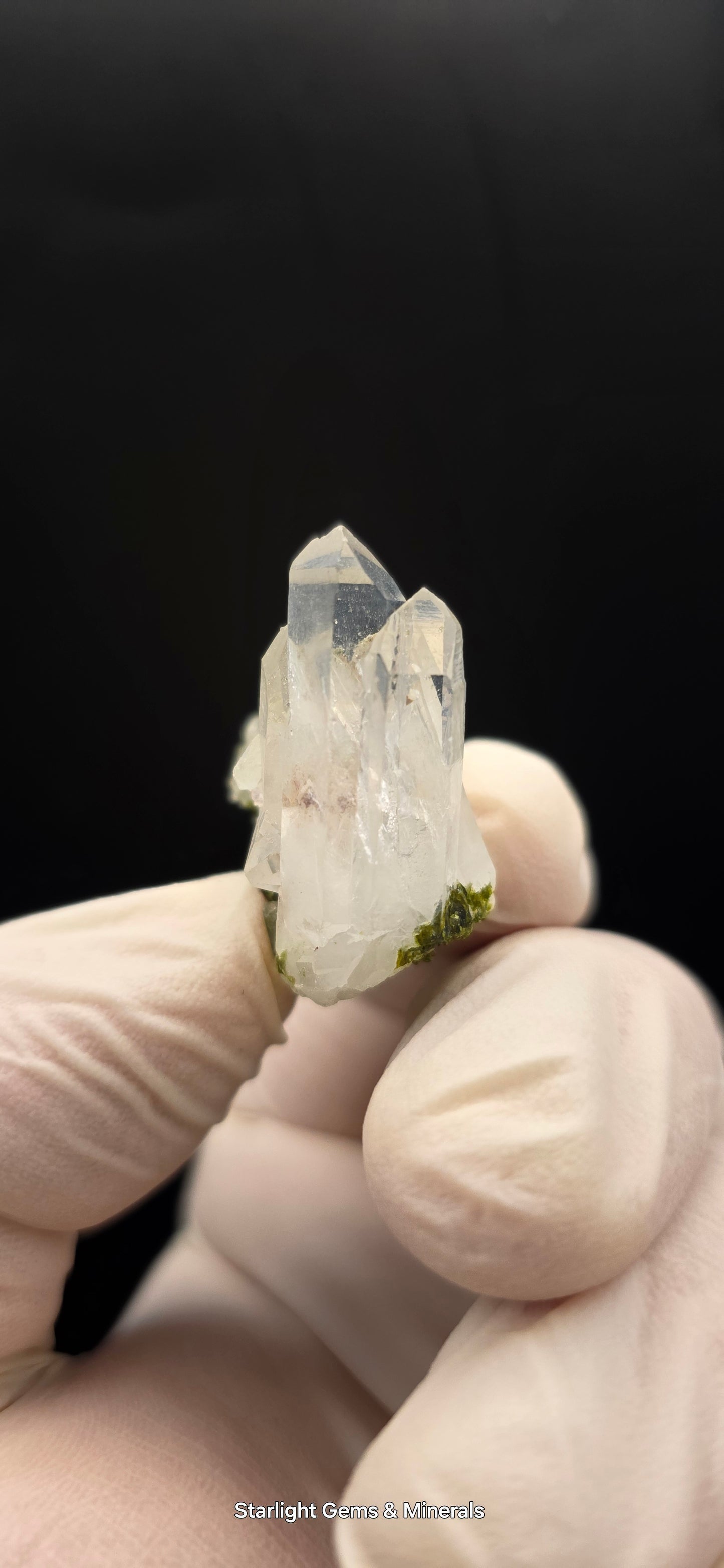 Locked Lumarian Coderite Super Seven Phantom Trinity Quartz Matrix w/ Epidote & Sprite Inclusions! Brazil