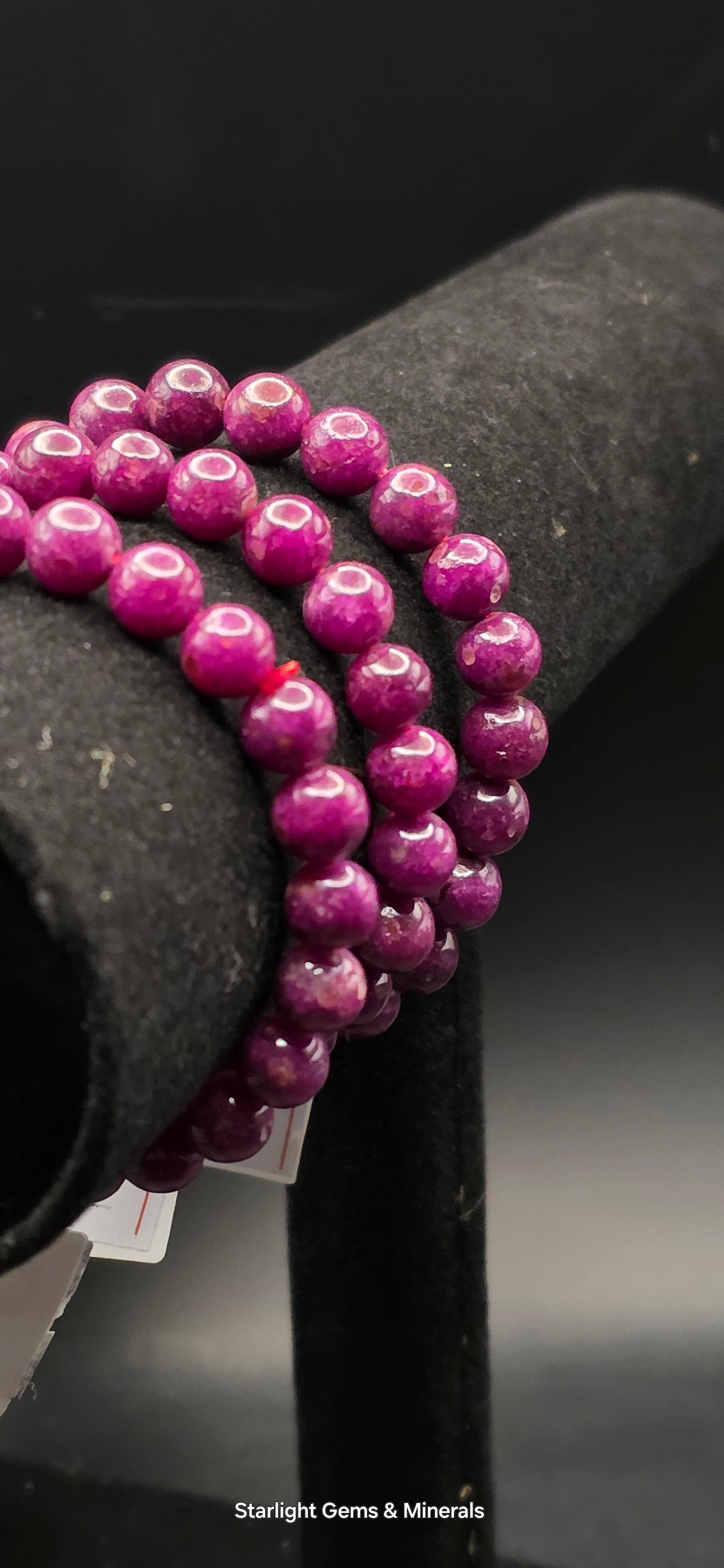 Burma Ruby Bracelets!☆UV