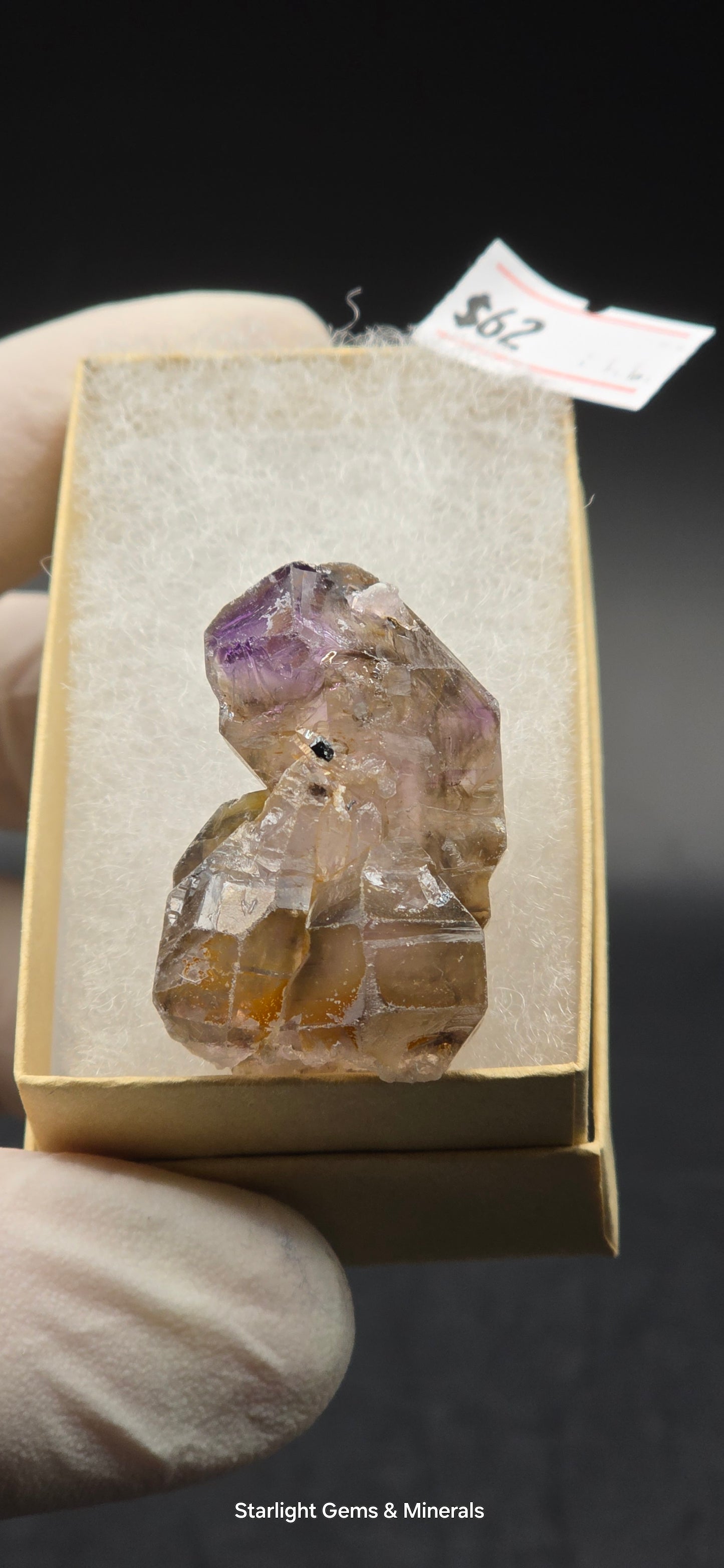 Shangaan Phantom Aura Amethyst Zimbabwe