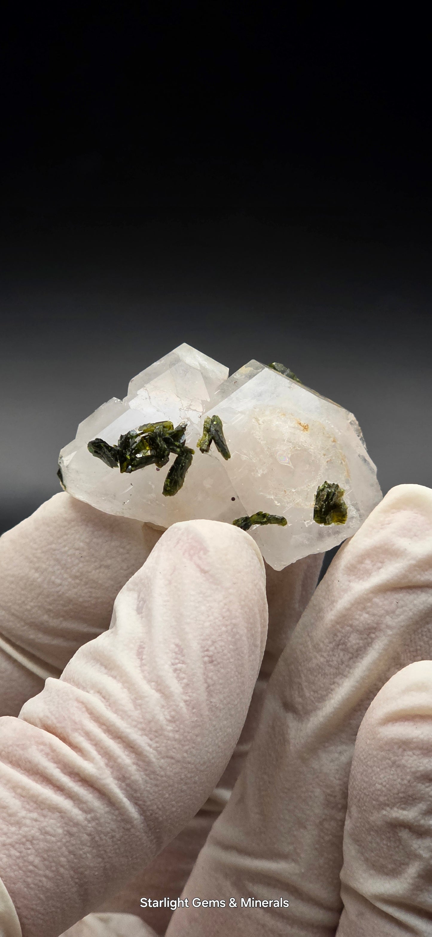 Beautiful Super Seven Quartz Matrix with Epidote!