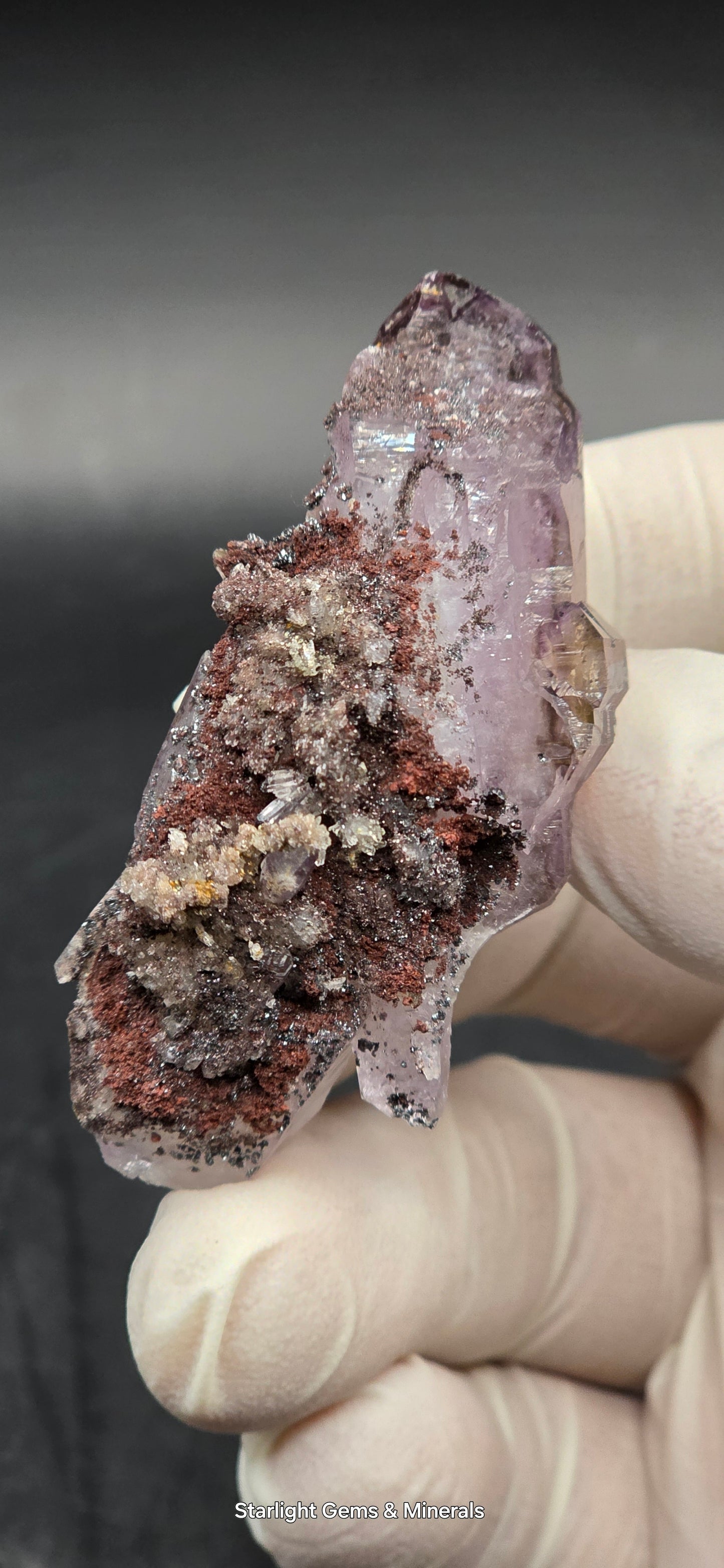 Stunning Shangaan Phantom Amethyst Zimbabwe