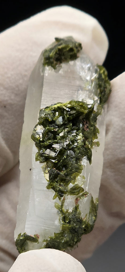 Brazilian S7 Key Quartz w/ Epidote!