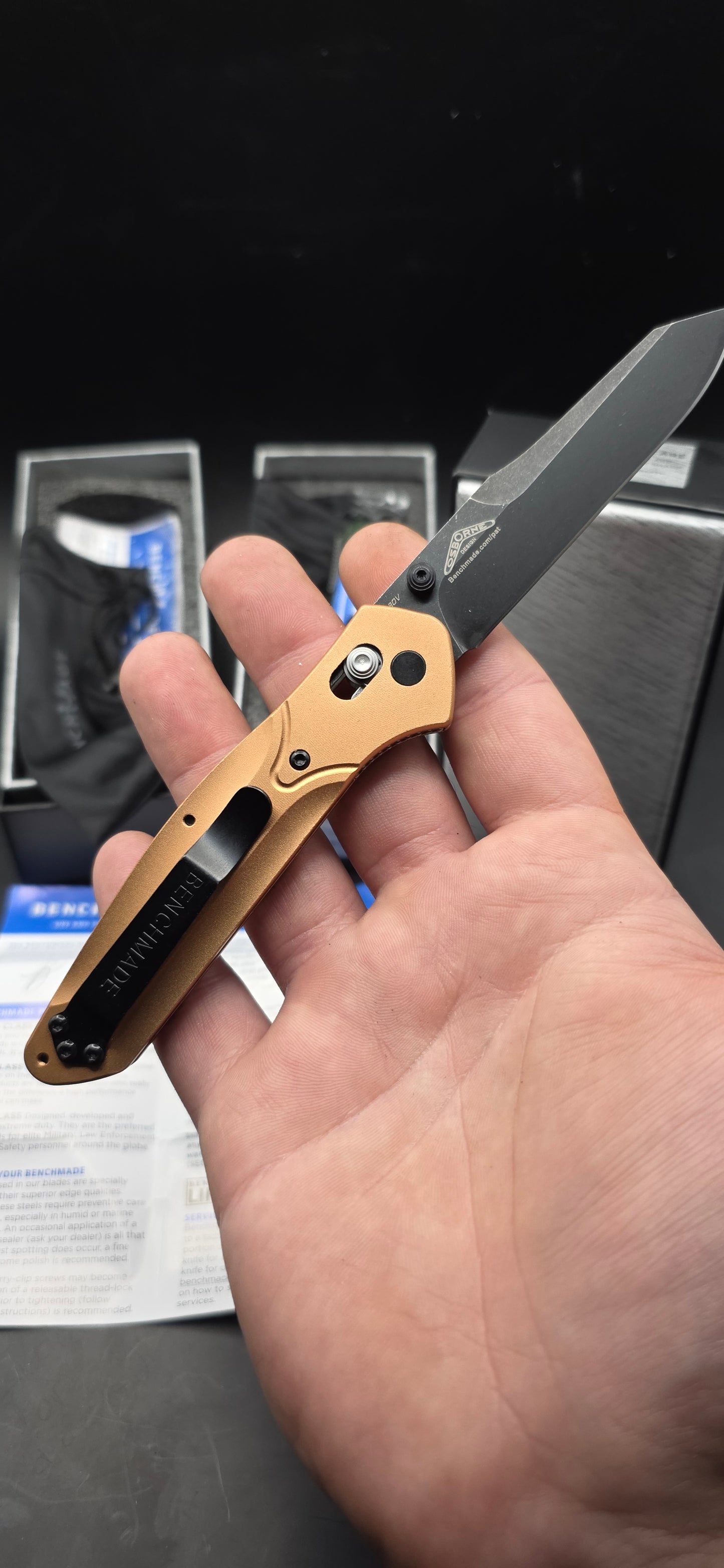Benchmade 940 Osborne Manual Pocket Knife