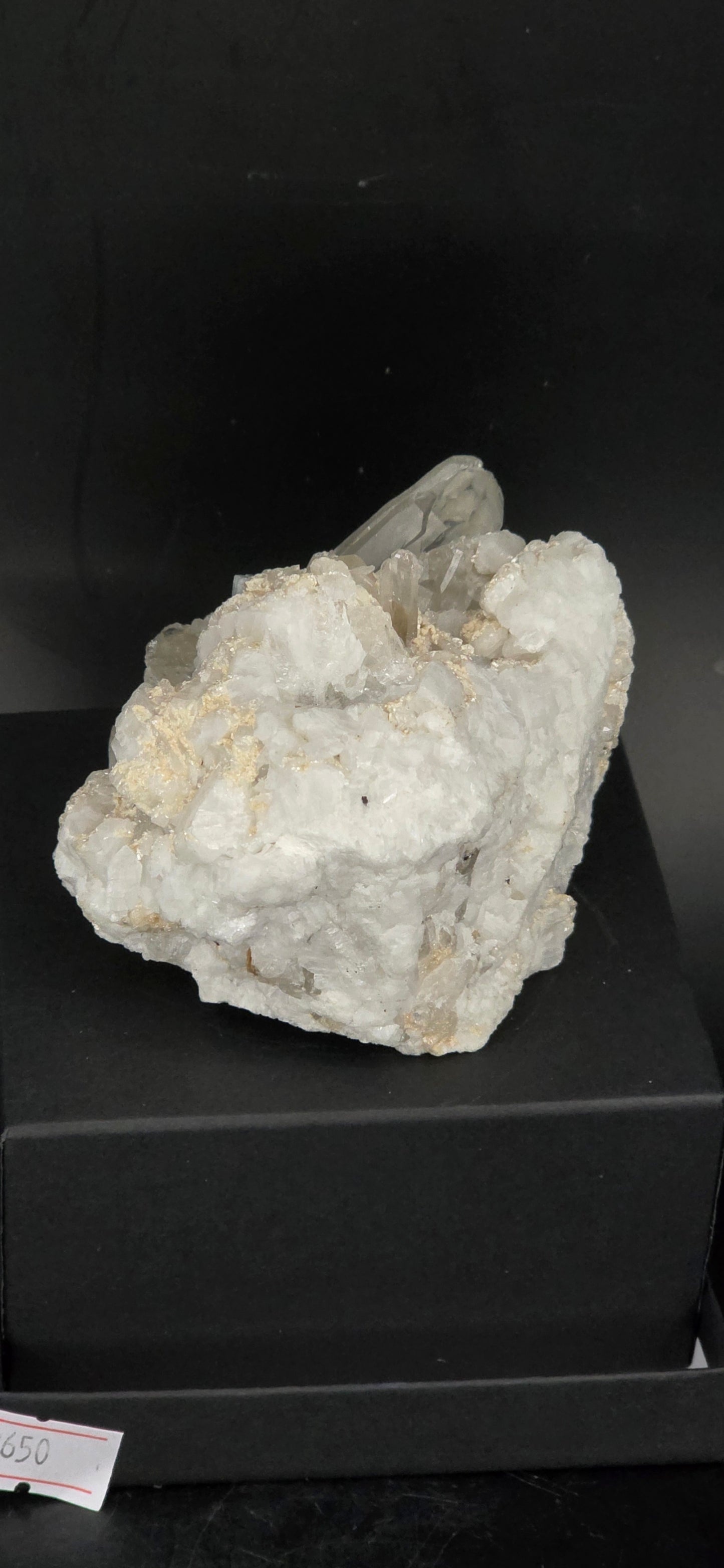 Erongo Region Namibian Aquamarine Matrix w/ Beautiful Micha, Quartz, Stunning UV/PL Calcite Coating, and Fluorite.As the primary crystals