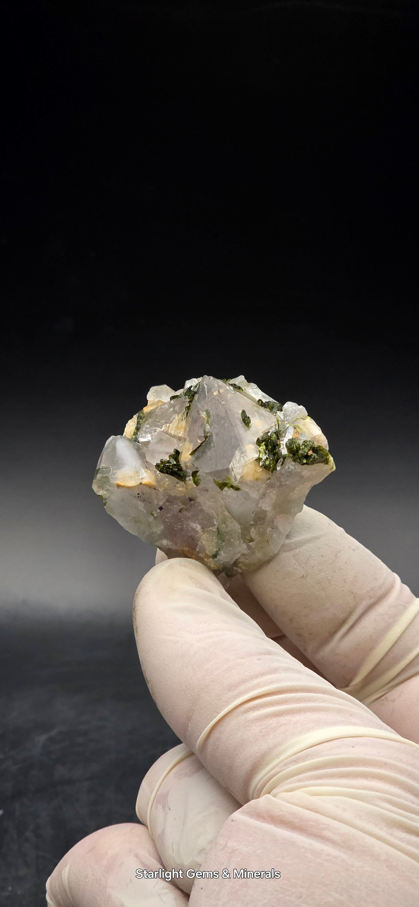 Amazing Super Seven Phantom Quartz w/ Stunning Stratified Epidote Phantoms!