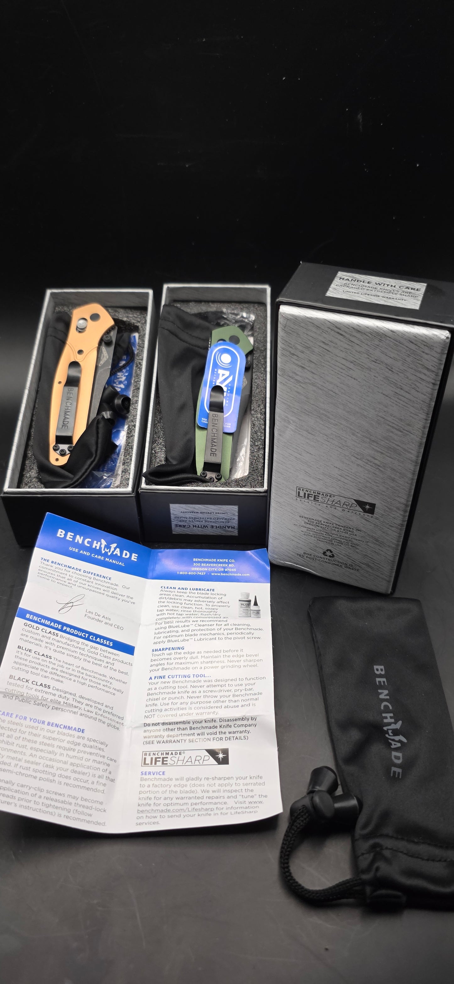 Benchmade 940 Osborne Manual Pocket Knife