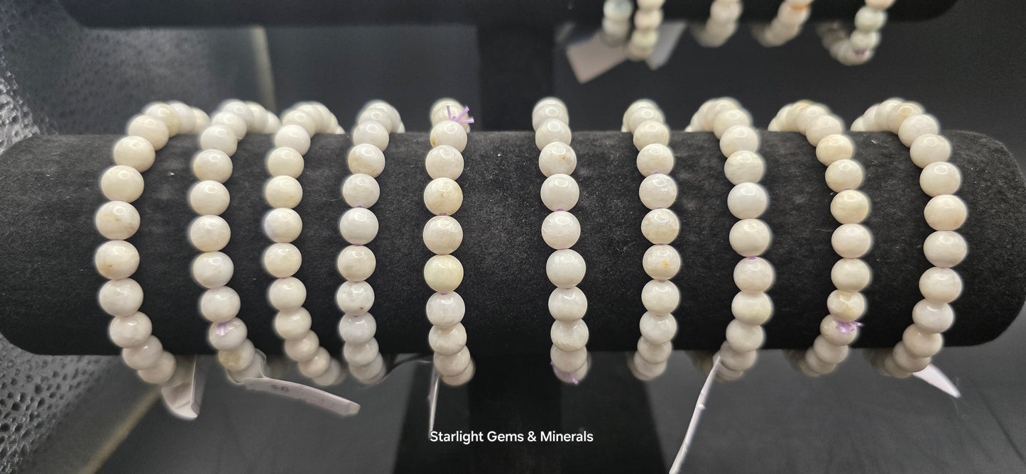 Hackmanite Bracelet, UV Effects☆