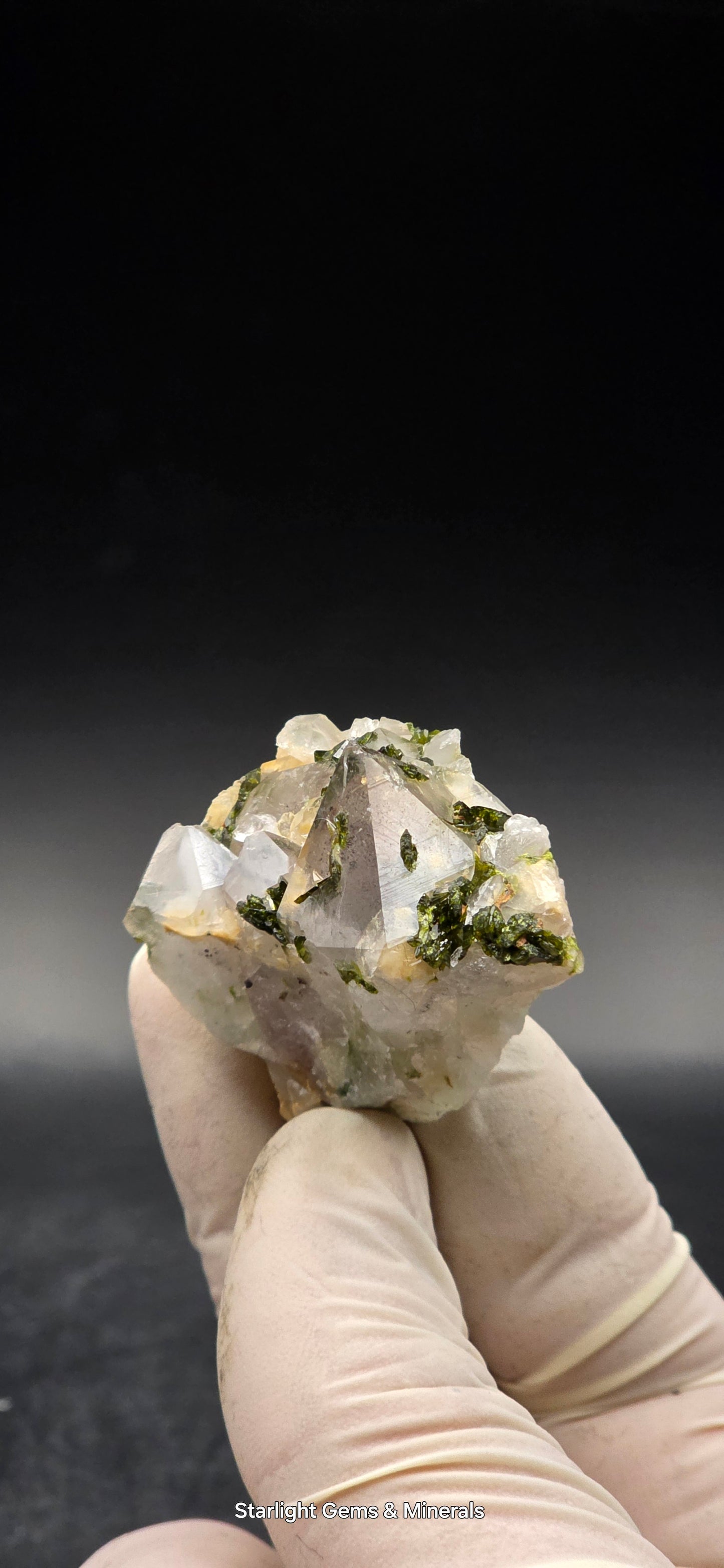 Amazing Super Seven Phantom Quartz w/ Stunning Stratified Epidote Phantoms!