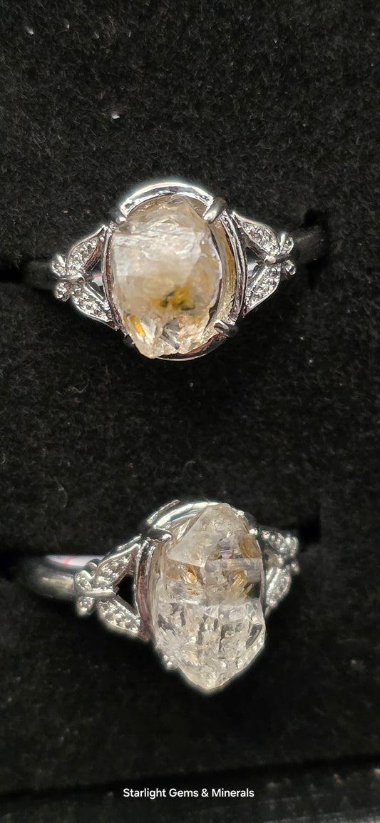 Adj. Firefly Spirit Quartz Rings! UV☆