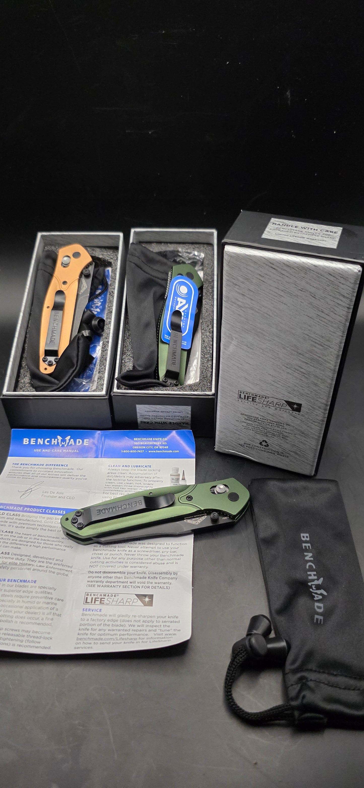 Benchmade 940 Osborne Manual Pocket Knife