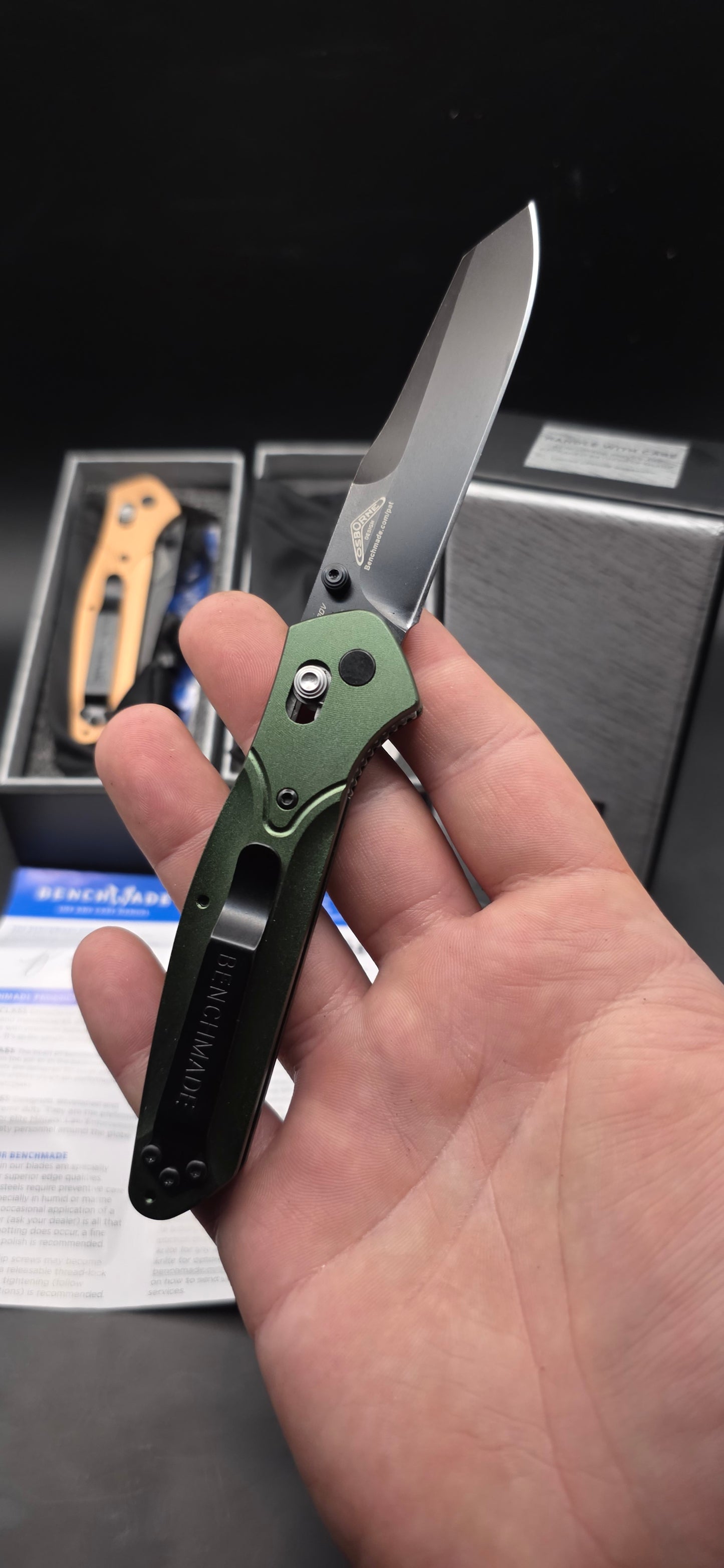 Benchmade 940 Osborne Manual Pocket Knife