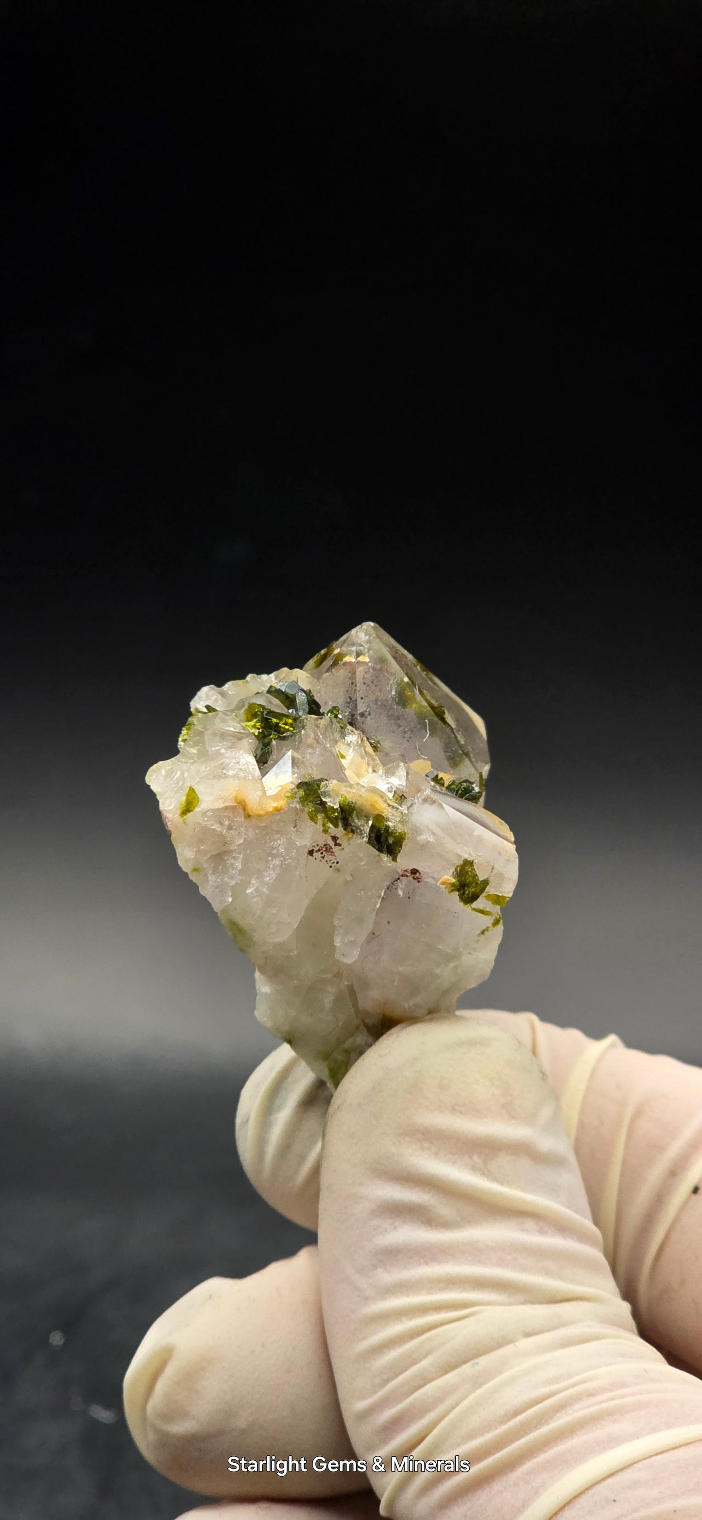 Amazing Super Seven Phantom Quartz w/ Stunning Stratified Epidote Phantoms!