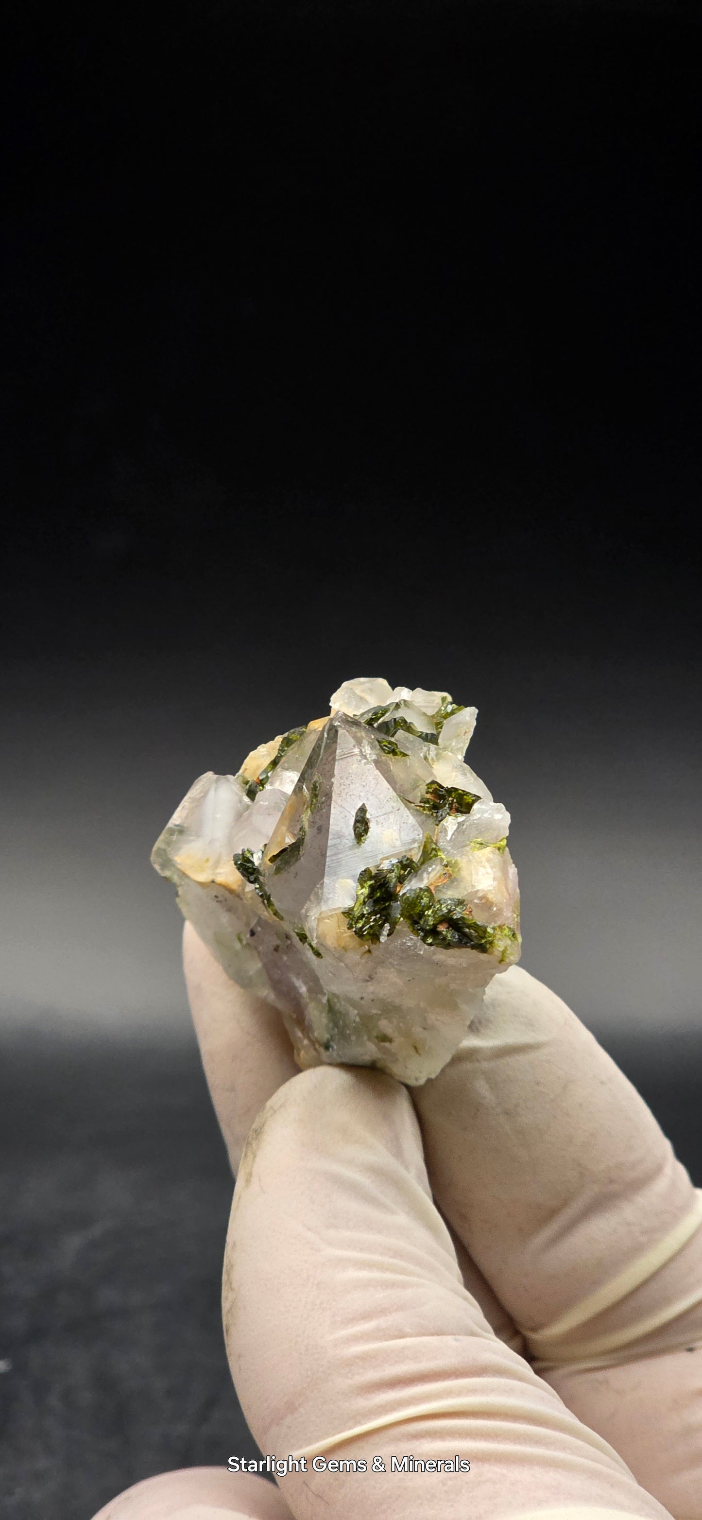 Amazing Super Seven Phantom Quartz w/ Stunning Stratified Epidote Phantoms!