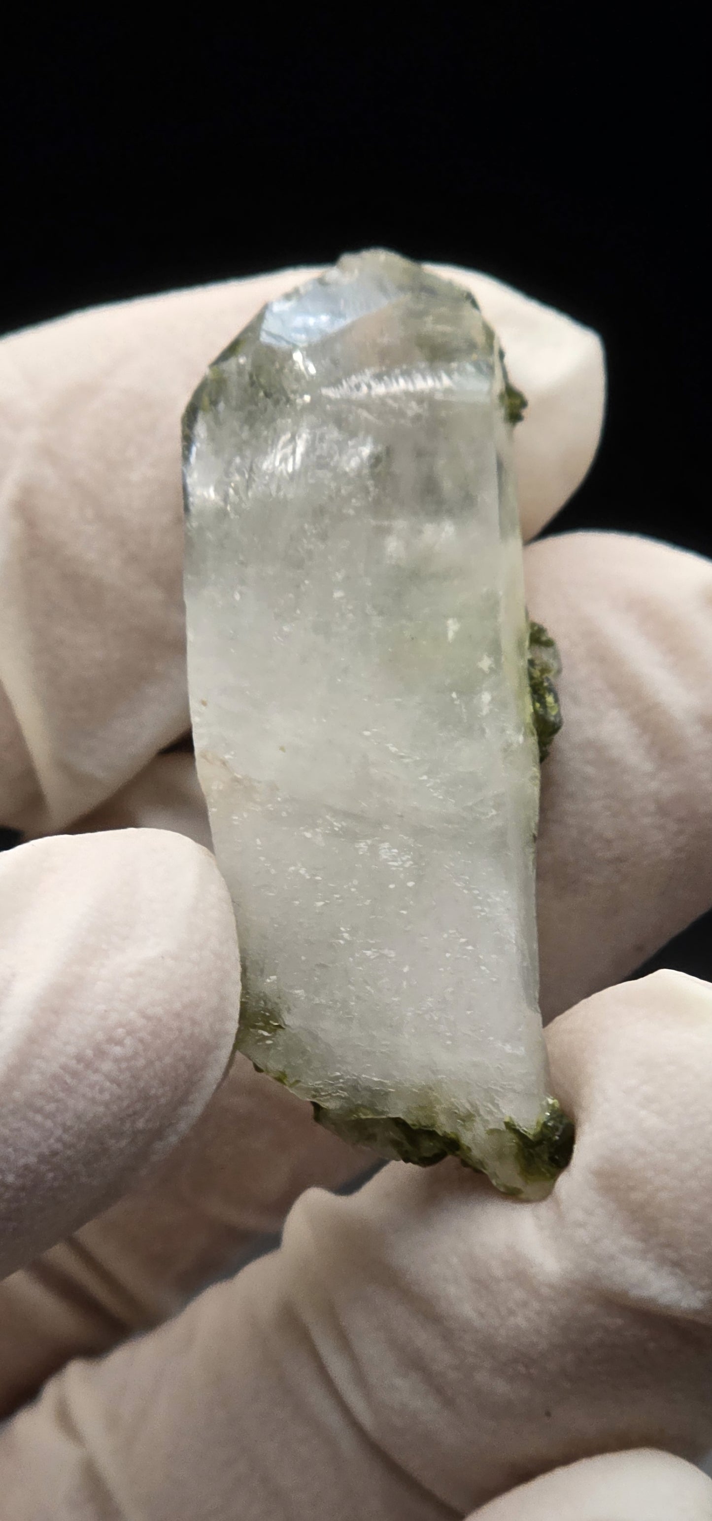 Brazilian S7 Key Quartz w/ Epidote!