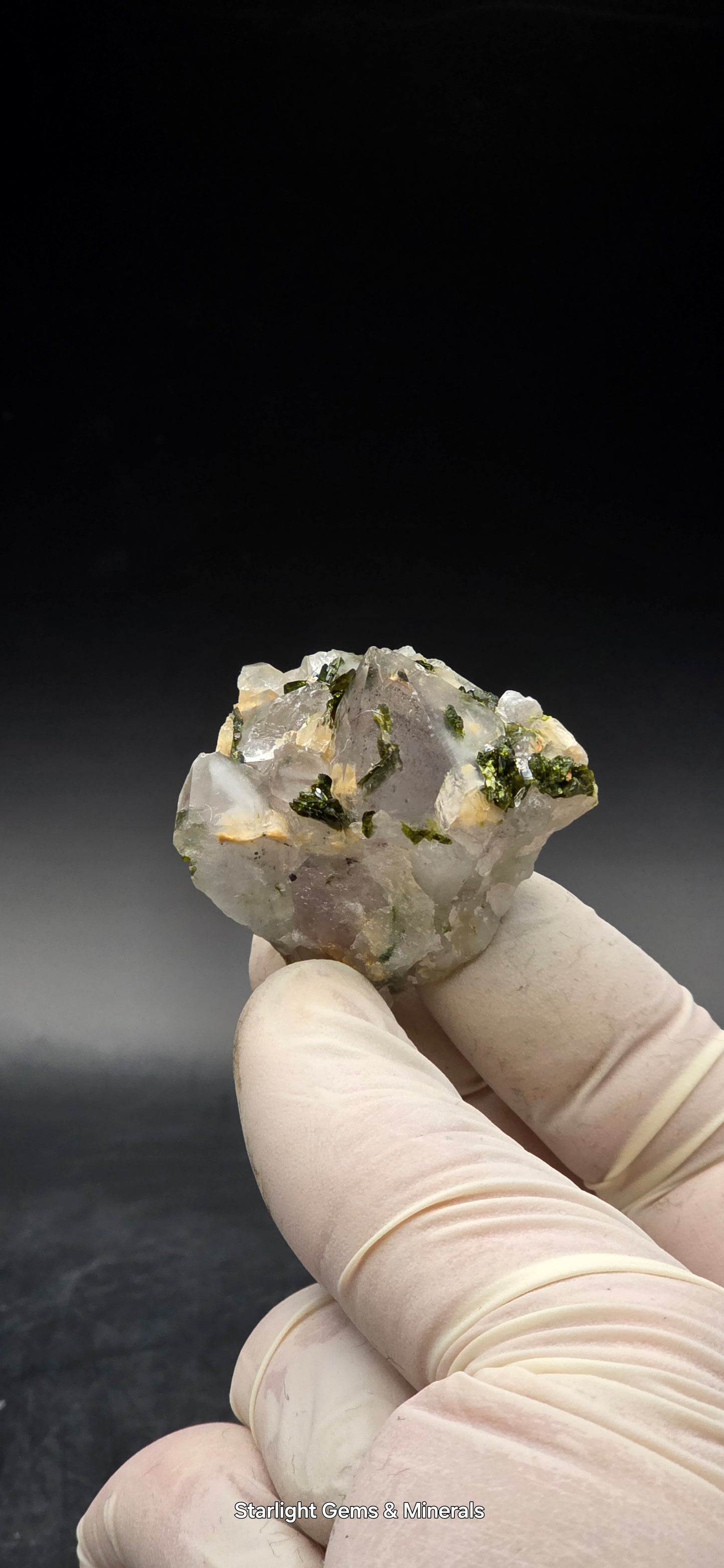 Amazing Super Seven Phantom Quartz w/ Stunning Stratified Epidote Phantoms!