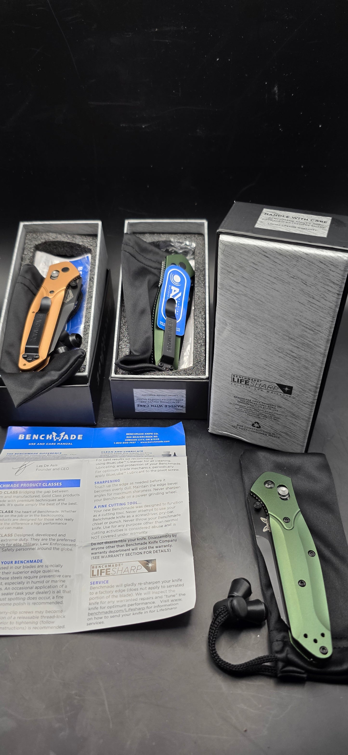 Benchmade 940 Osborne Manual Pocket Knife