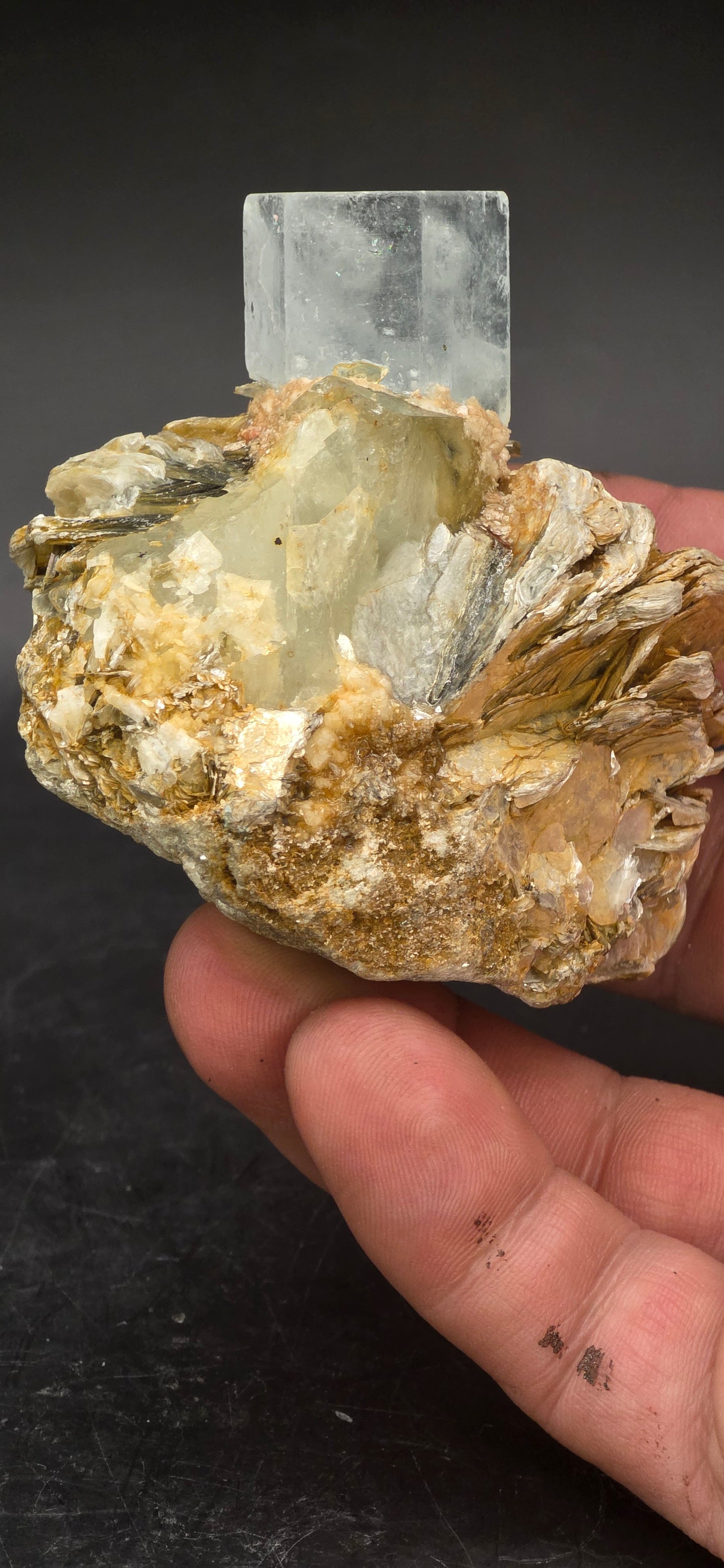 Namibian Aquamarine Matrix