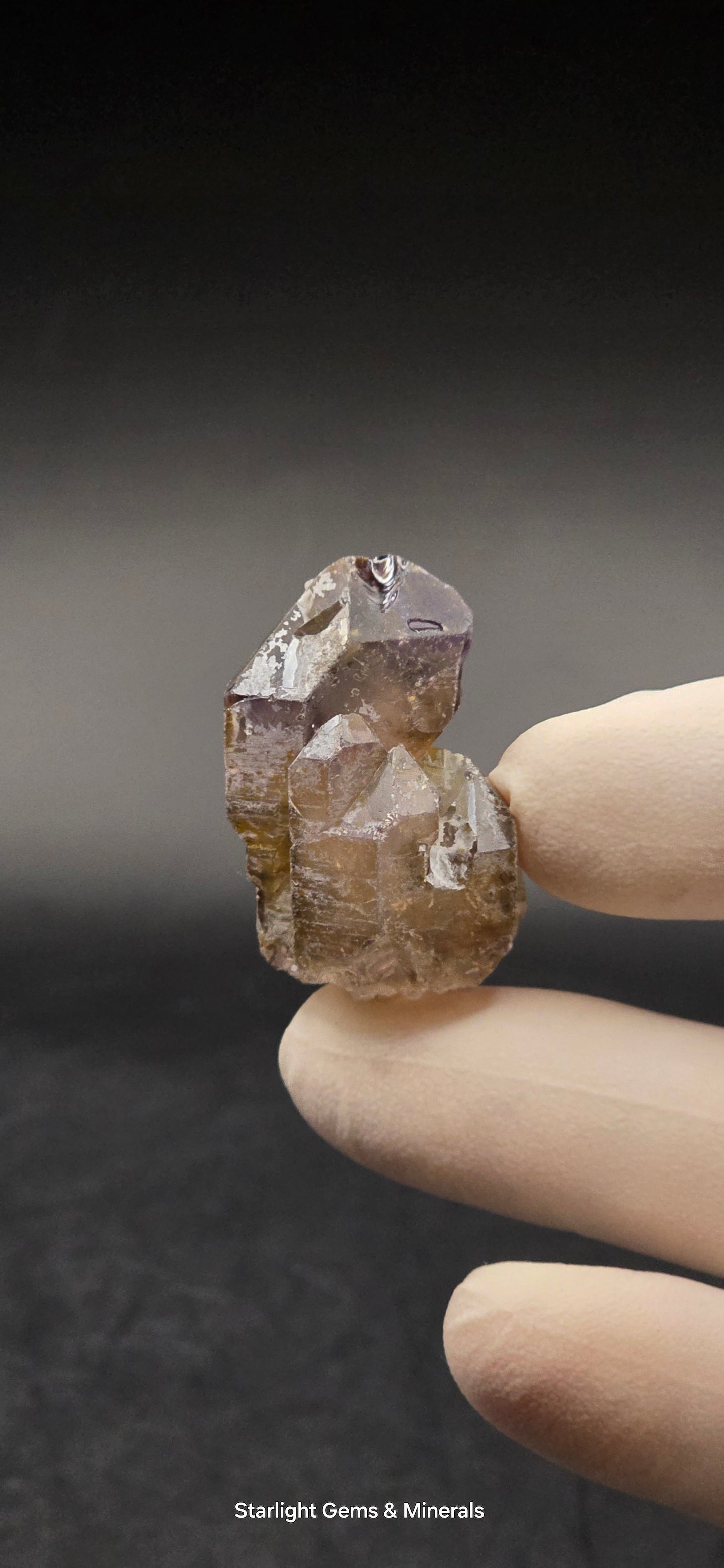 Shangaan Phantom Aura Amethyst Zimbabwe