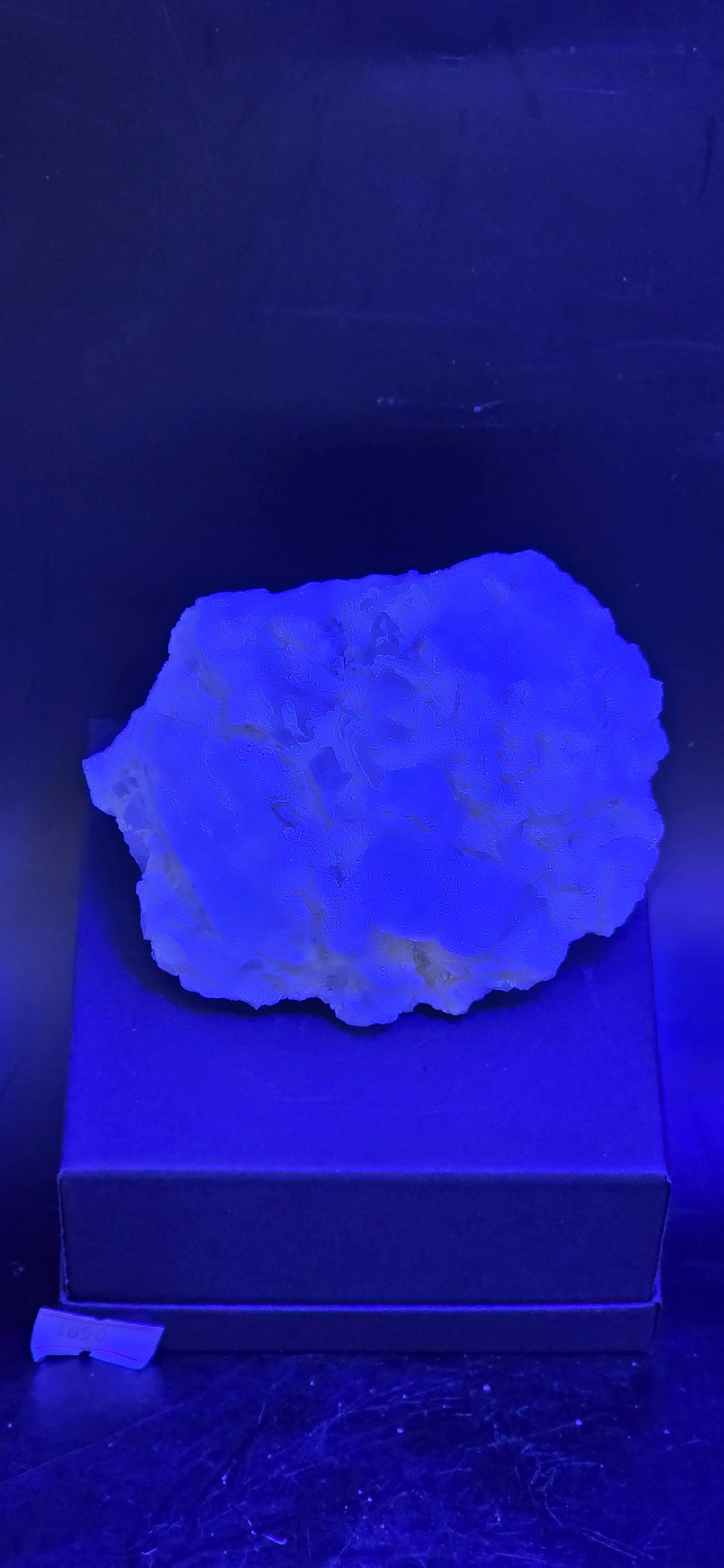 Erongo Region Namibian Aquamarine Matrix w/ Beautiful Micha, Quartz, Stunning UV/PL Calcite Coating, and Fluorite.As the primary crystals