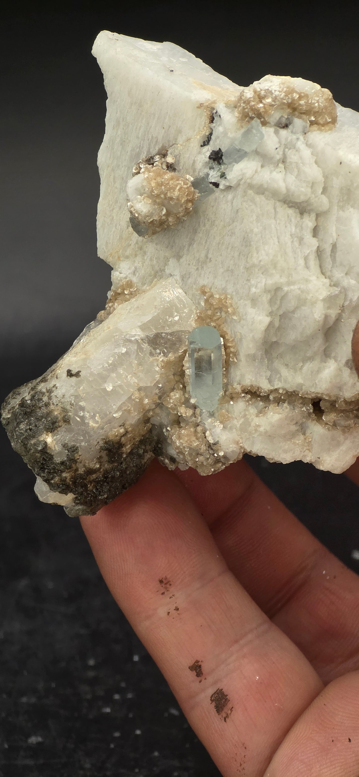 Namibian Aquamarine Matrix