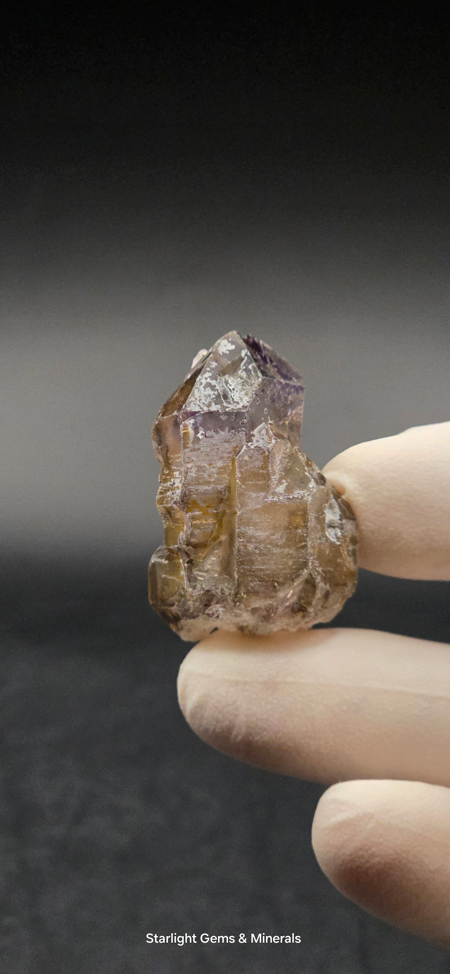 Shangaan Phantom Aura Amethyst Zimbabwe