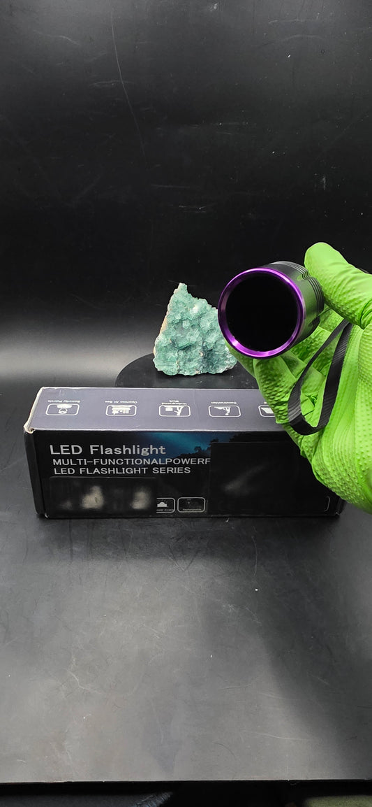 80 Watt ⚠️ 365NM Shortwave Flashlight Beast Output!