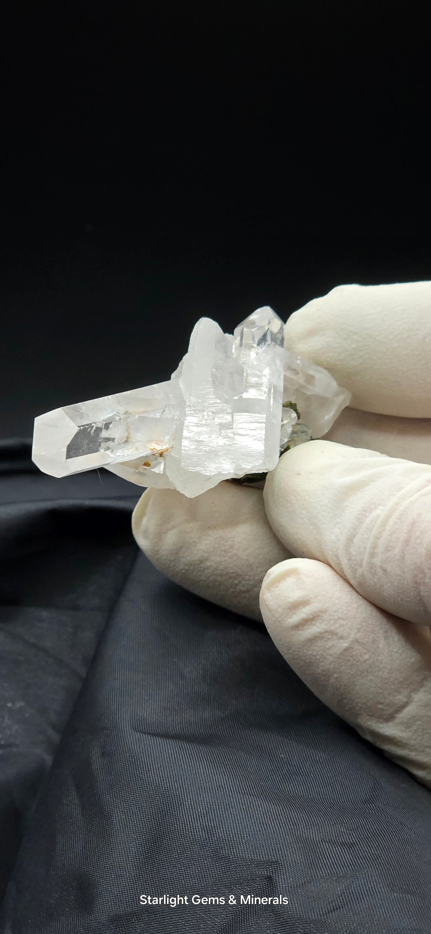 Brazilian Super Seven Coderite Quartz w/ Epidote!