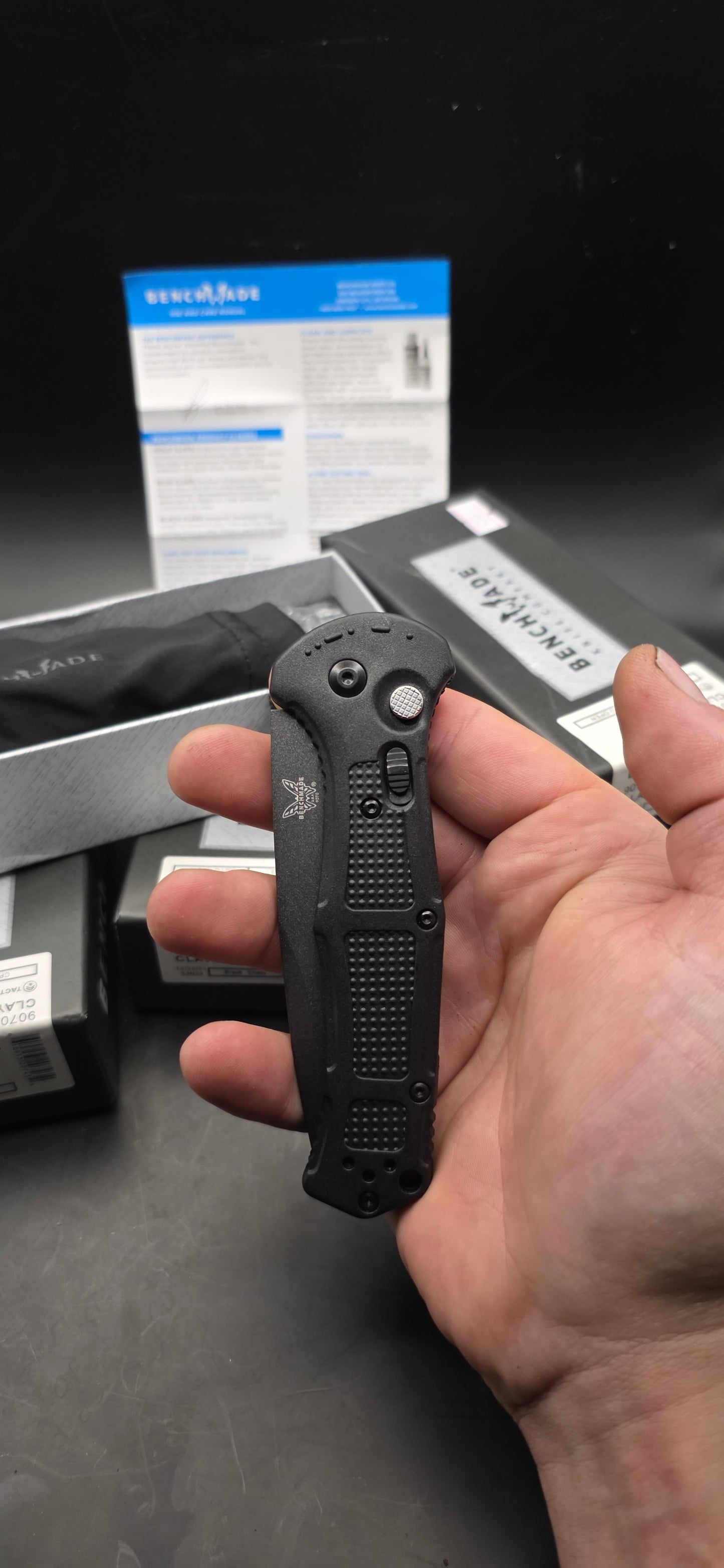 Benchmade 9070BK Claymore Automatic Pocket Knife