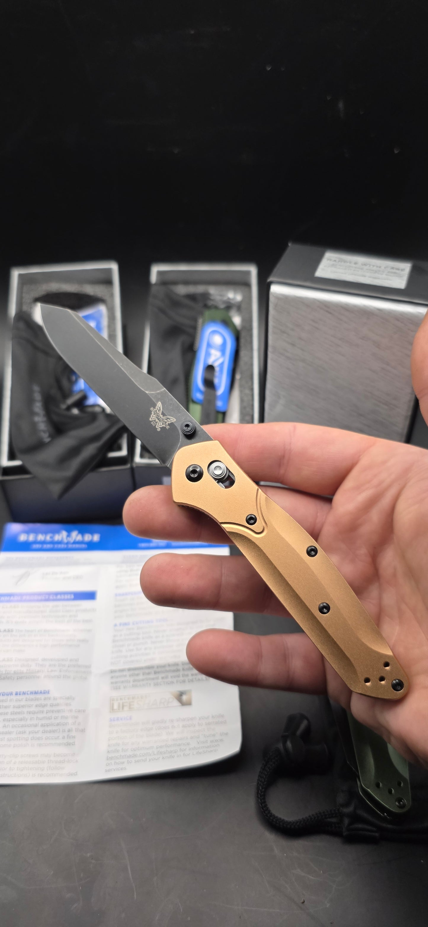 Benchmade 940 Osborne Manual Pocket Knife