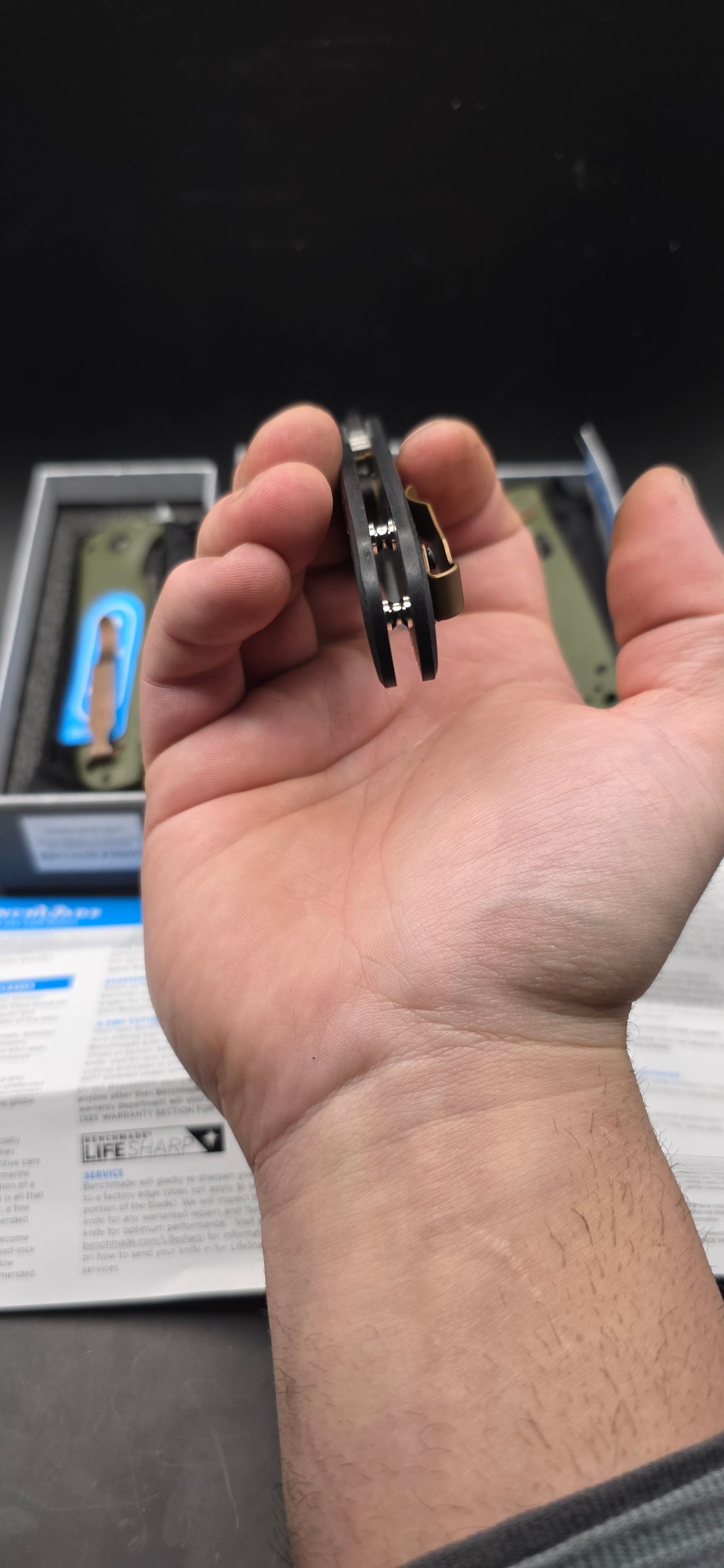 Benchmade 4300BK-CLA Automatic Forestry Pocket Knife