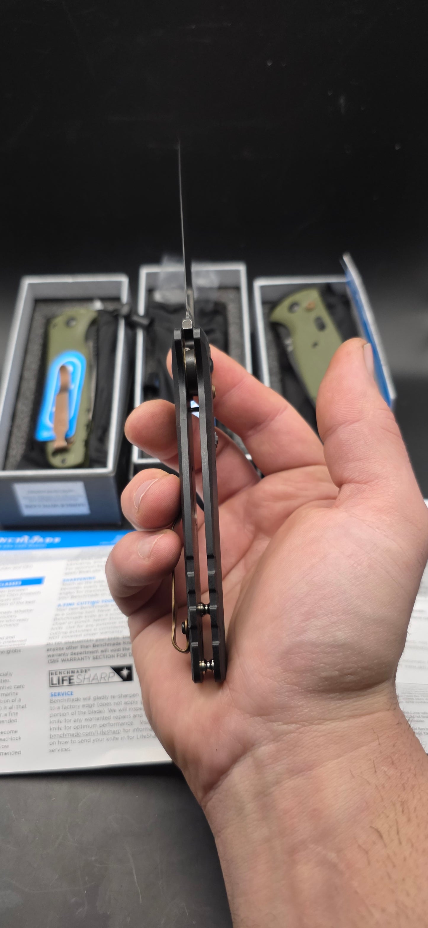 Benchmade 4300BK-CLA Automatic Forestry Pocket Knife