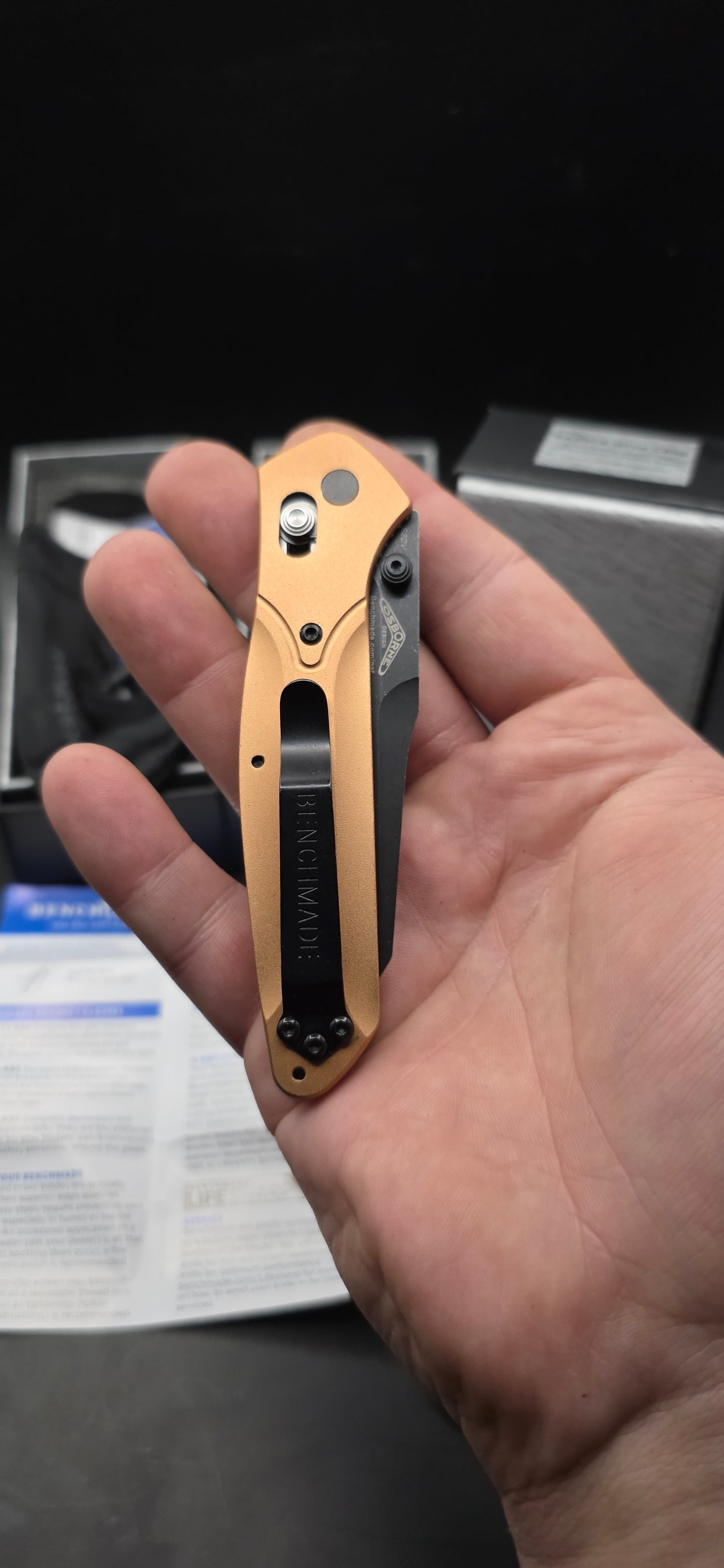 Benchmade 940 Osborne Manual Pocket Knife