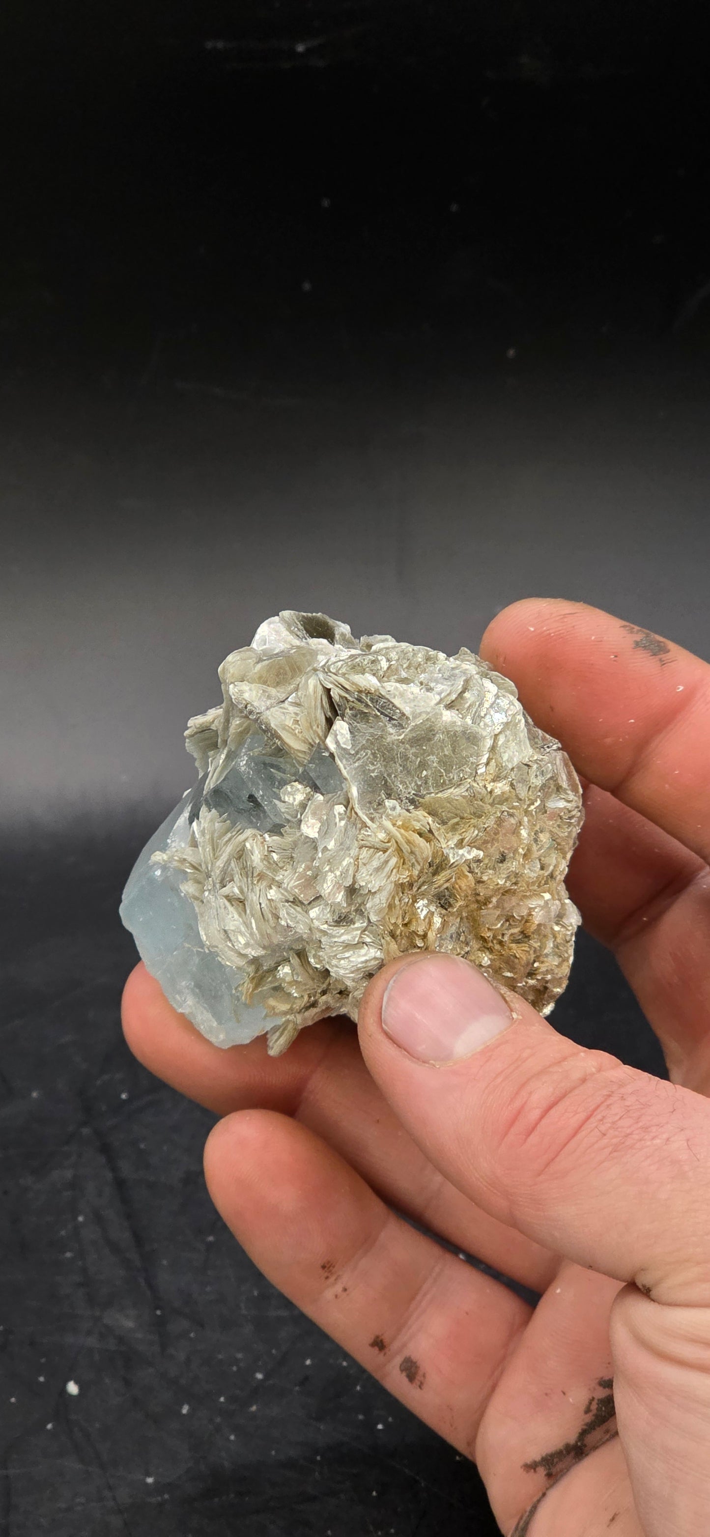 Namibian Aquamarine Matrix