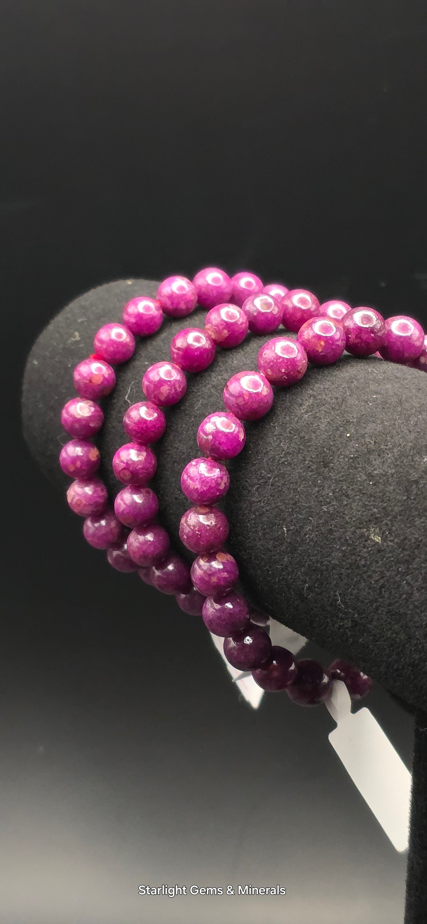 Burma Ruby Bracelets!☆UV