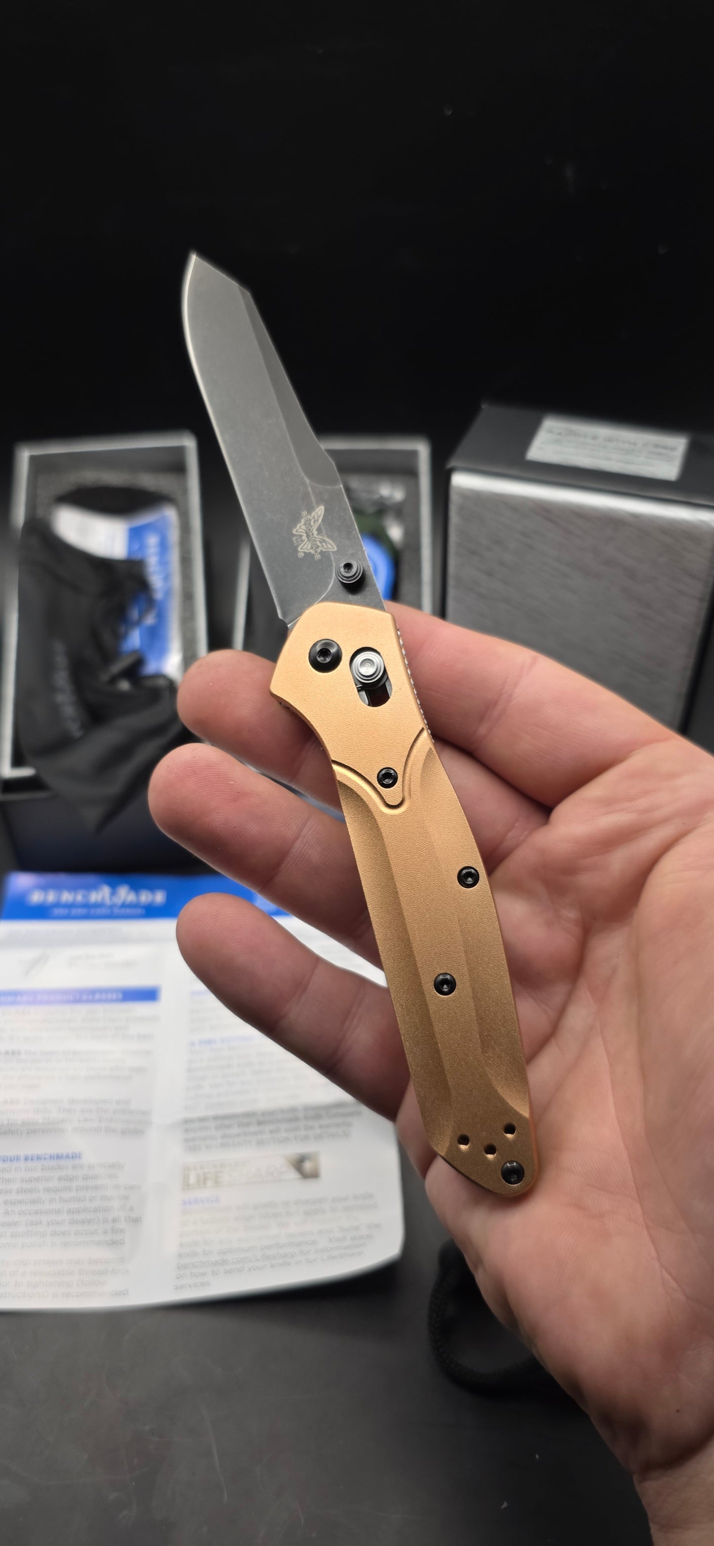 Benchmade 940 Osborne Manual Pocket Knife