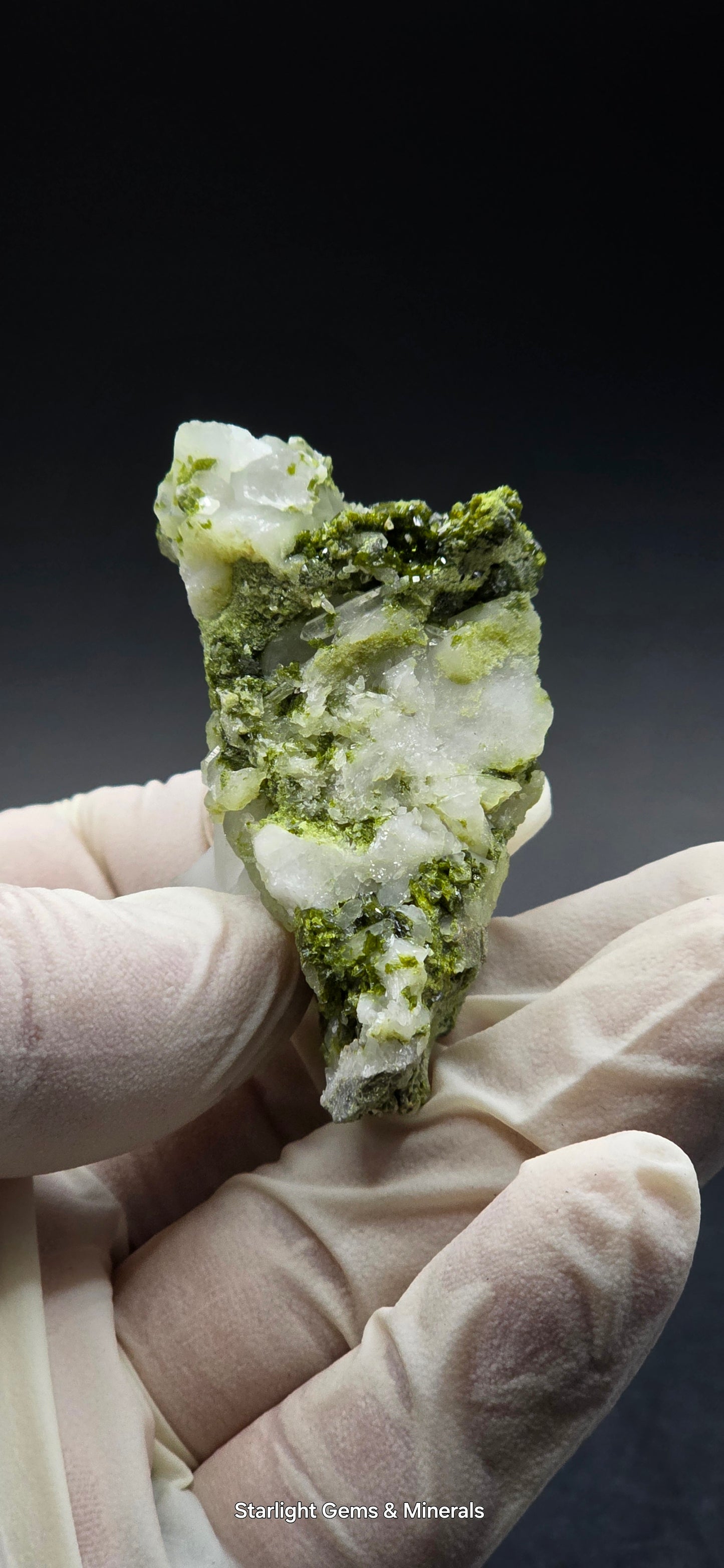 Brazilian Super Seven Coderite Quartz cluster w/ Epidote on Matrix!