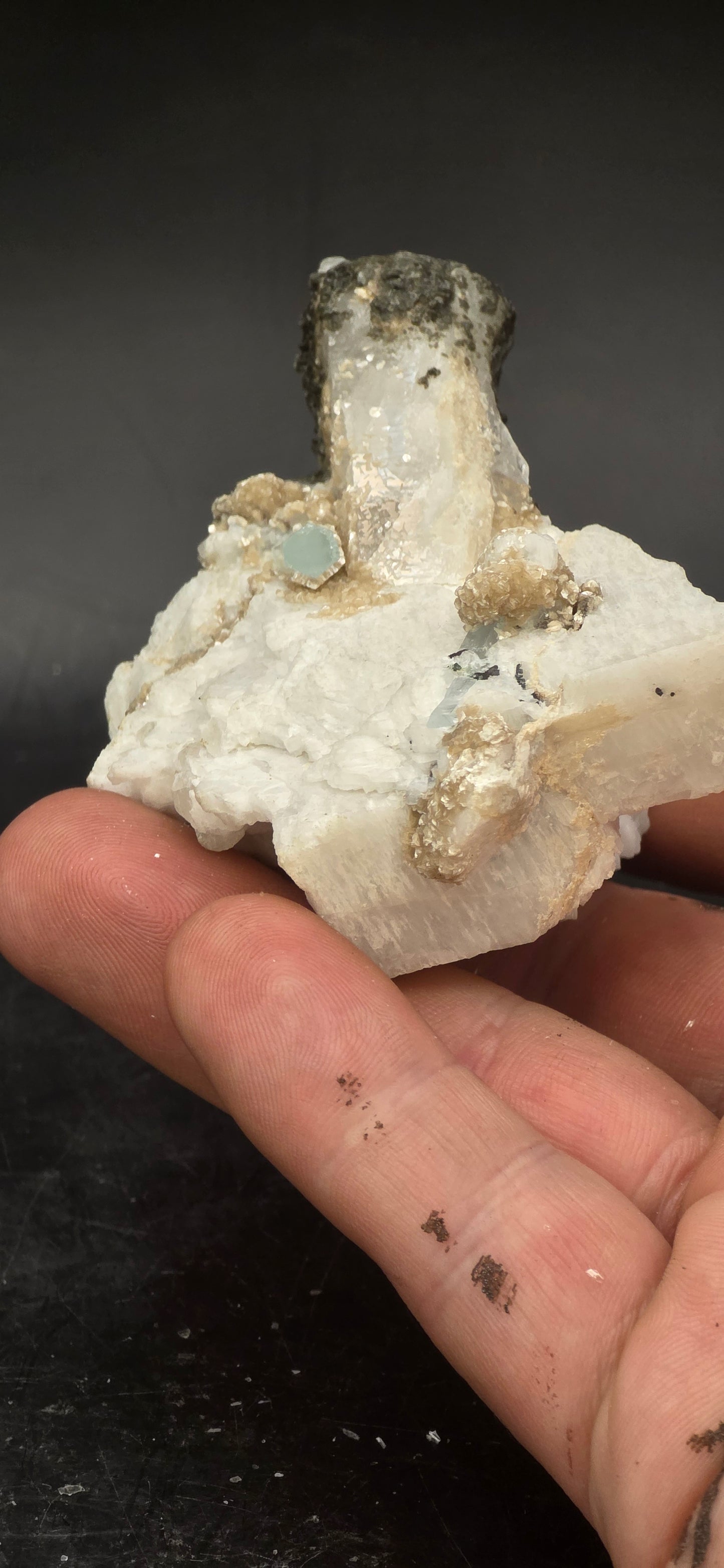 Namibian Aquamarine Matrix