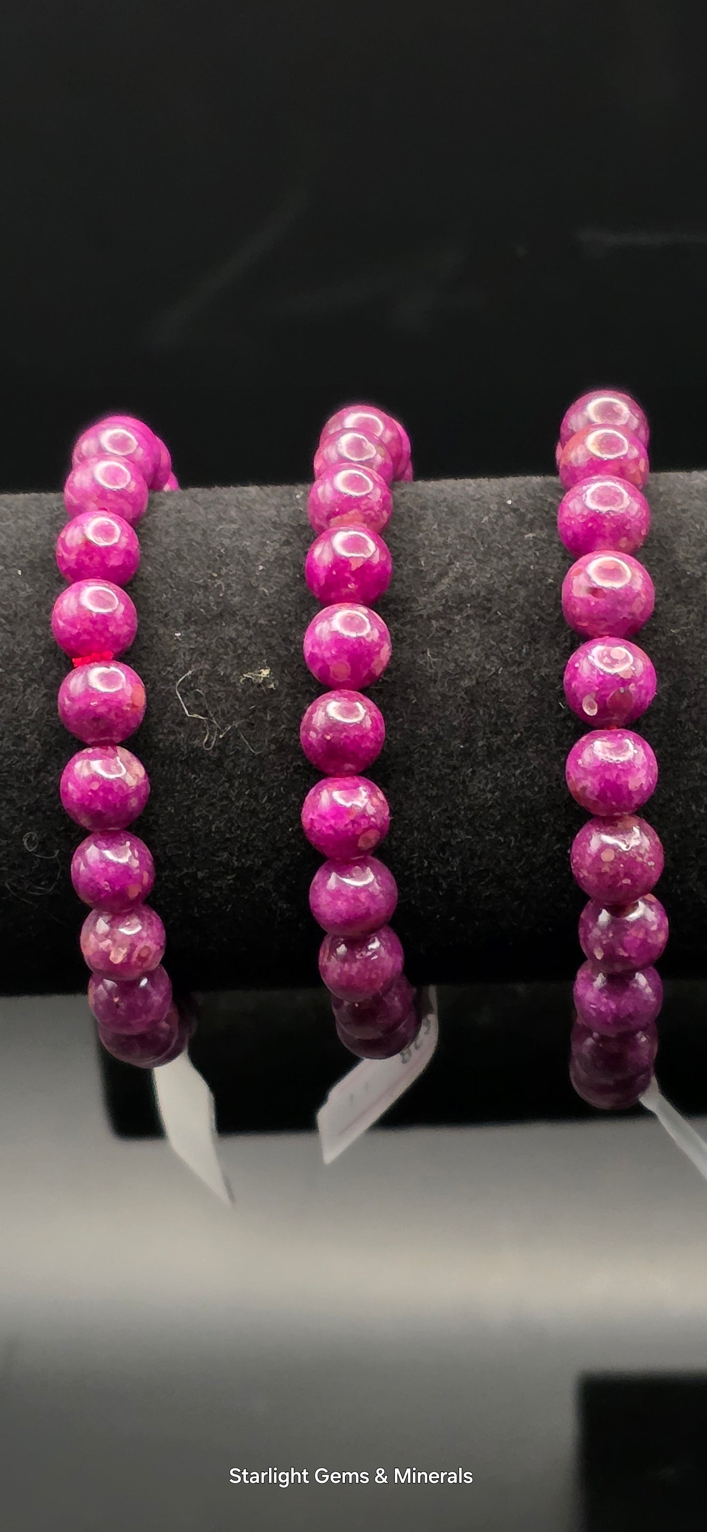 Burma Ruby Bracelets!☆UV